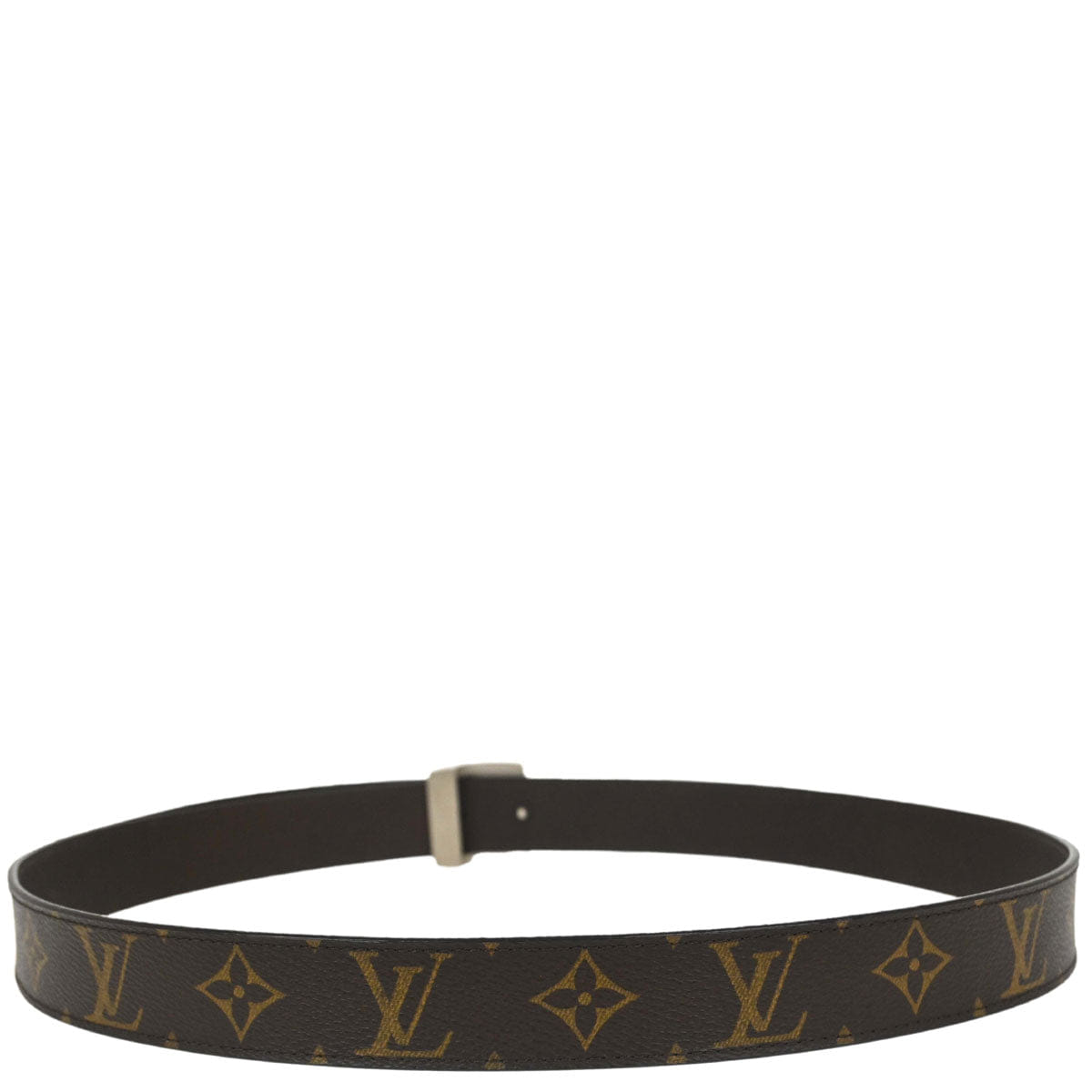 Louis Vuitton Monogram Ceinture LV Cut Belt M6888S #100/40 Small Good