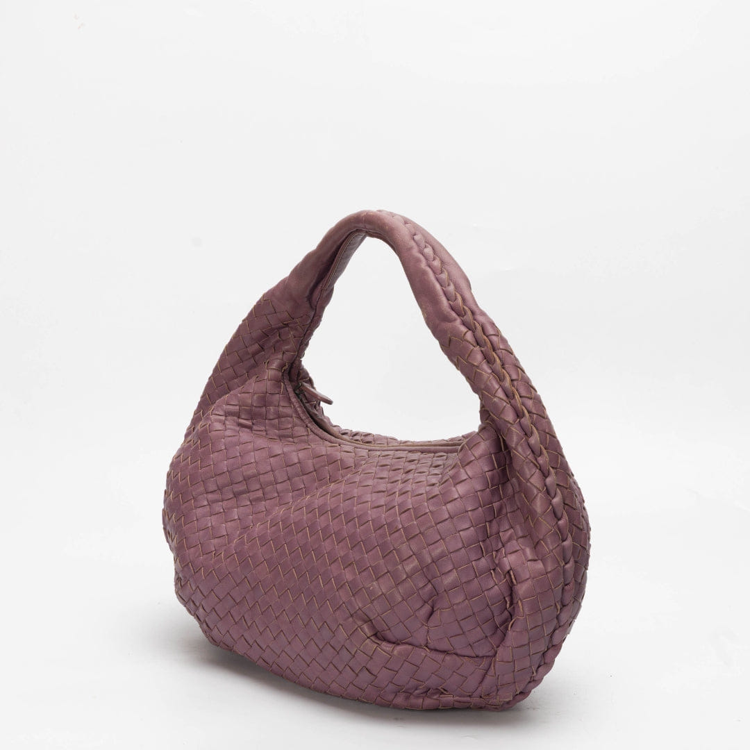 Bottega Veneta Intrecciato Leather Hobo Bag