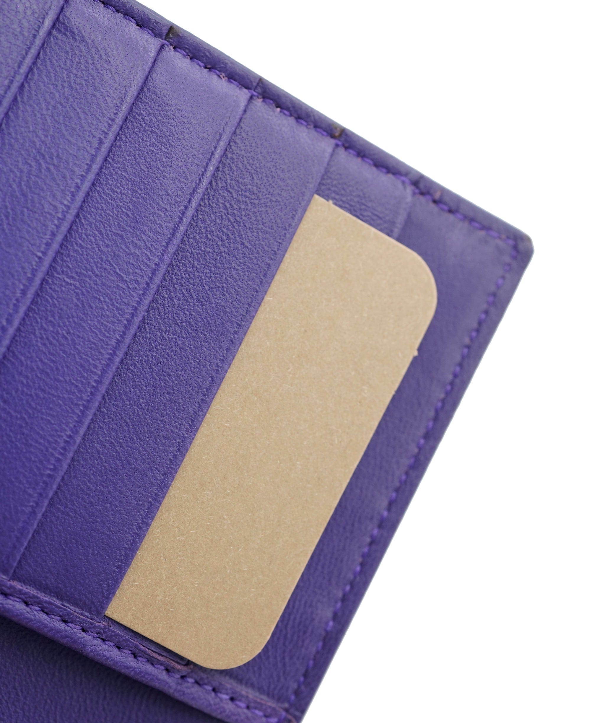 BOTTEGA VENETA INTRECCIATO agenda Day Planner Cover Leather Purple Auth mr053 DBXS1669