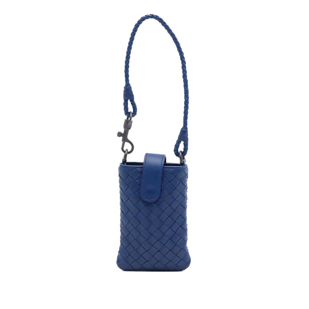 Bottega Veneta Nappa Intrecciato Phone Case Pouch
