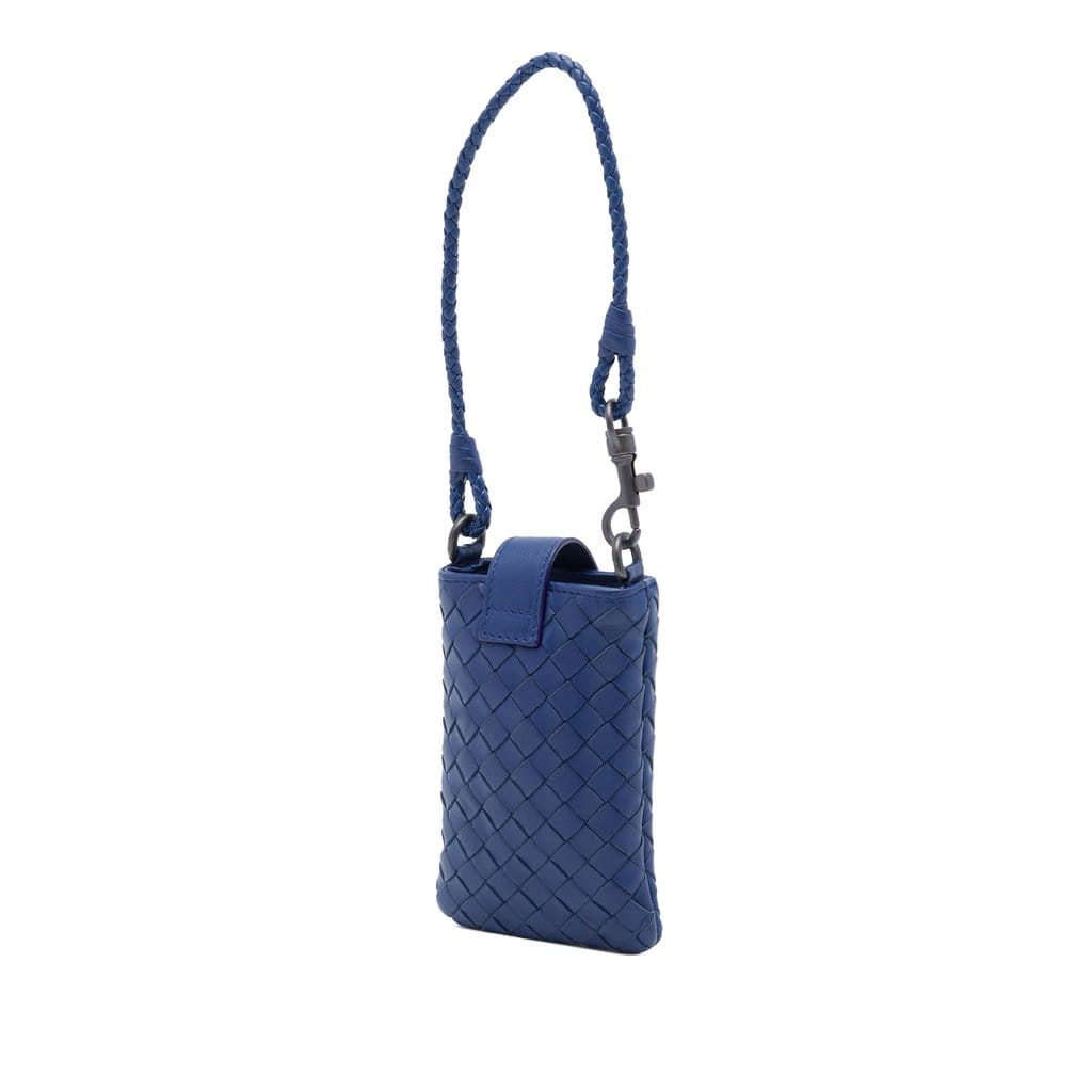 Bottega Veneta Nappa Intrecciato Phone Case Pouch