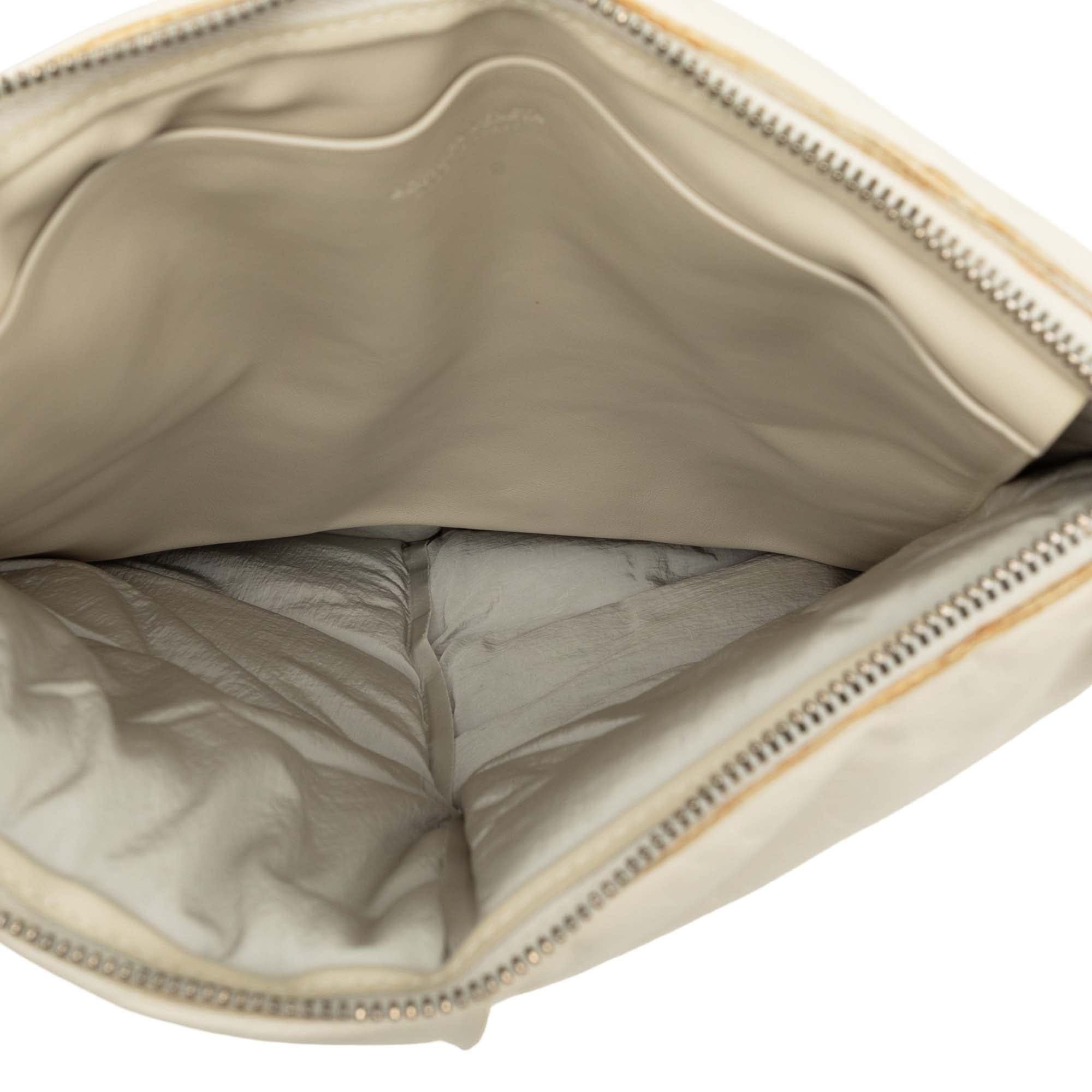 Bottega Veneta Nappa Maxi Intrecciato Padded Square Wristlet Pouch