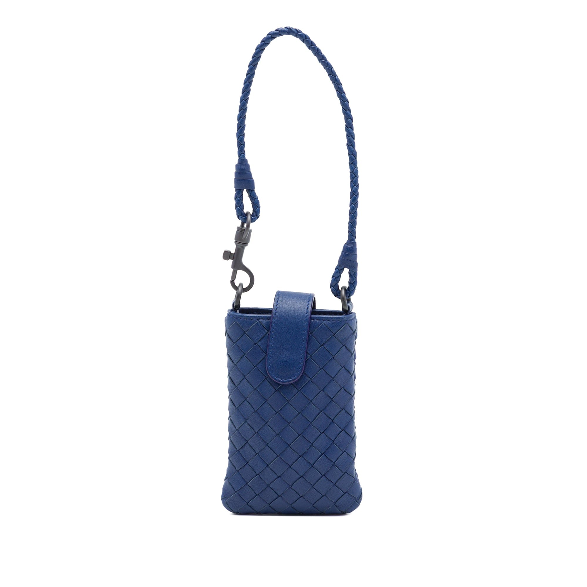 Bottega Veneta Nappa Intrecciato Phone Case Pouch
