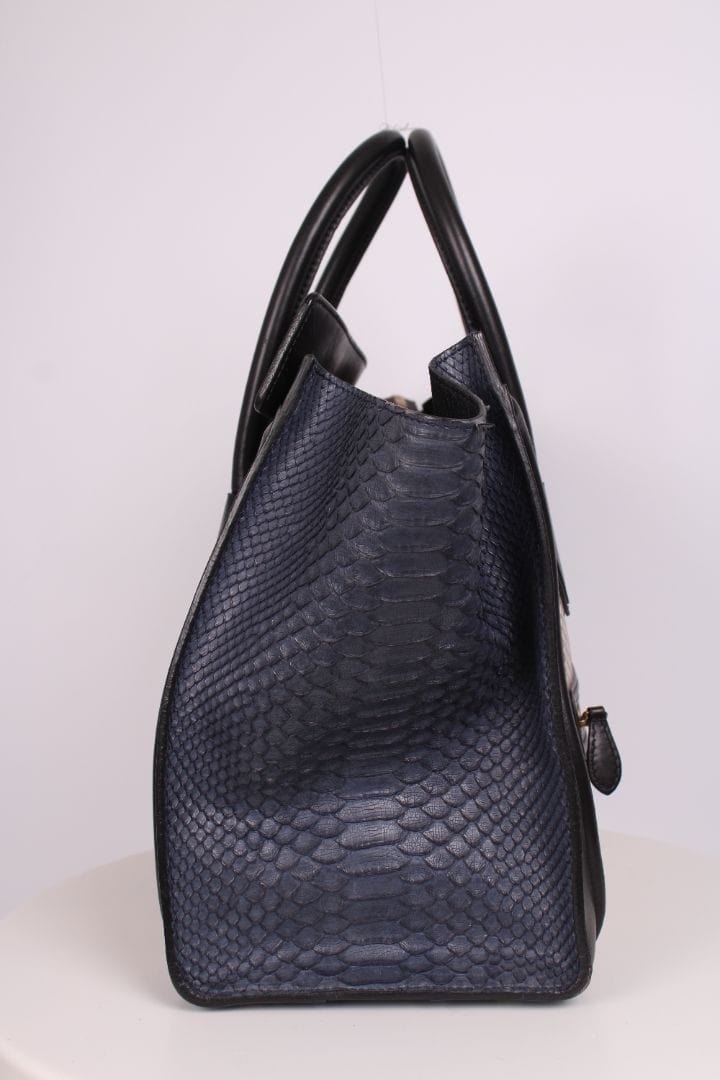 Celine Phantom Luggage Python