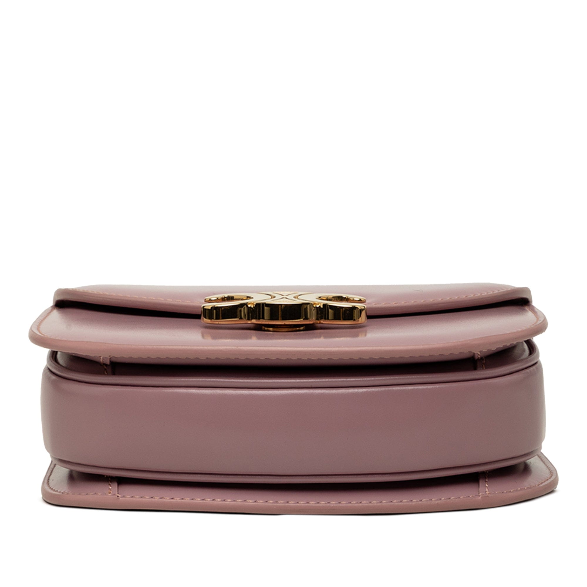 Celine Mini Shiny Calfskin Besace Clea Satchel