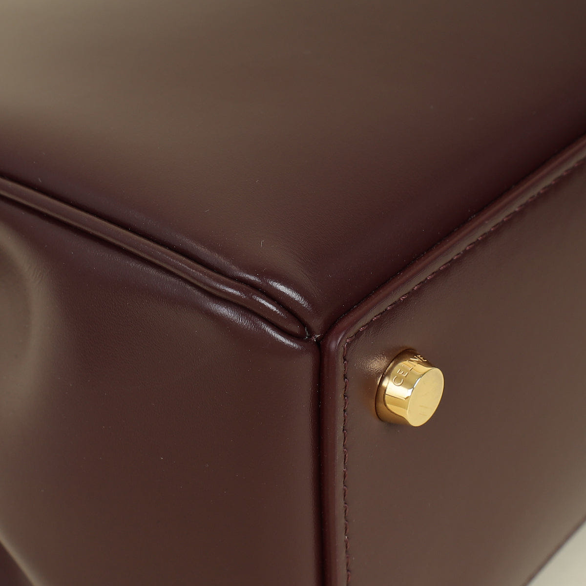 Celine Bordeaux Classique 16 Small Bag