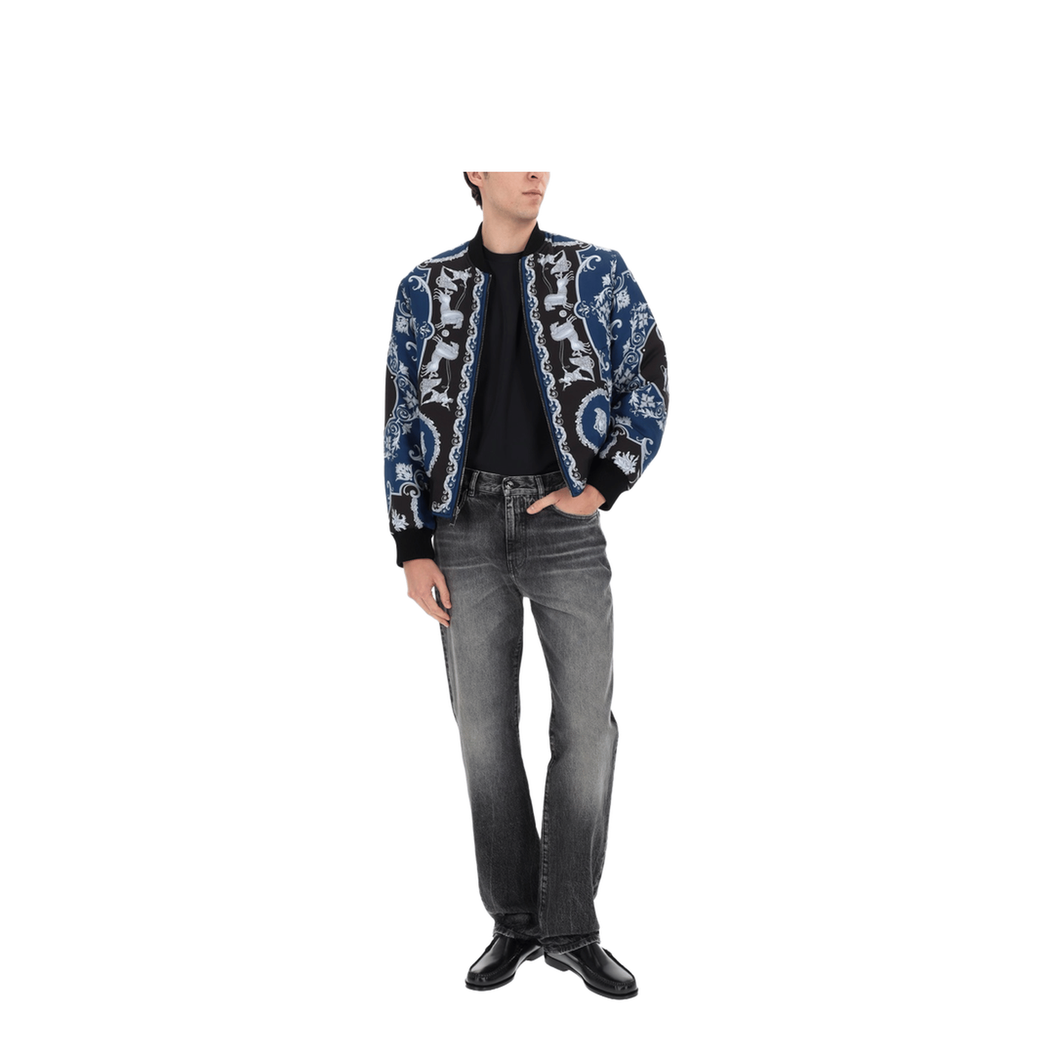 Versace Reversible Bomber Jacket