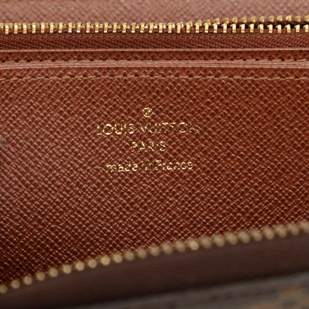 Louis Vuitton Monogram Zippy Long Wallet