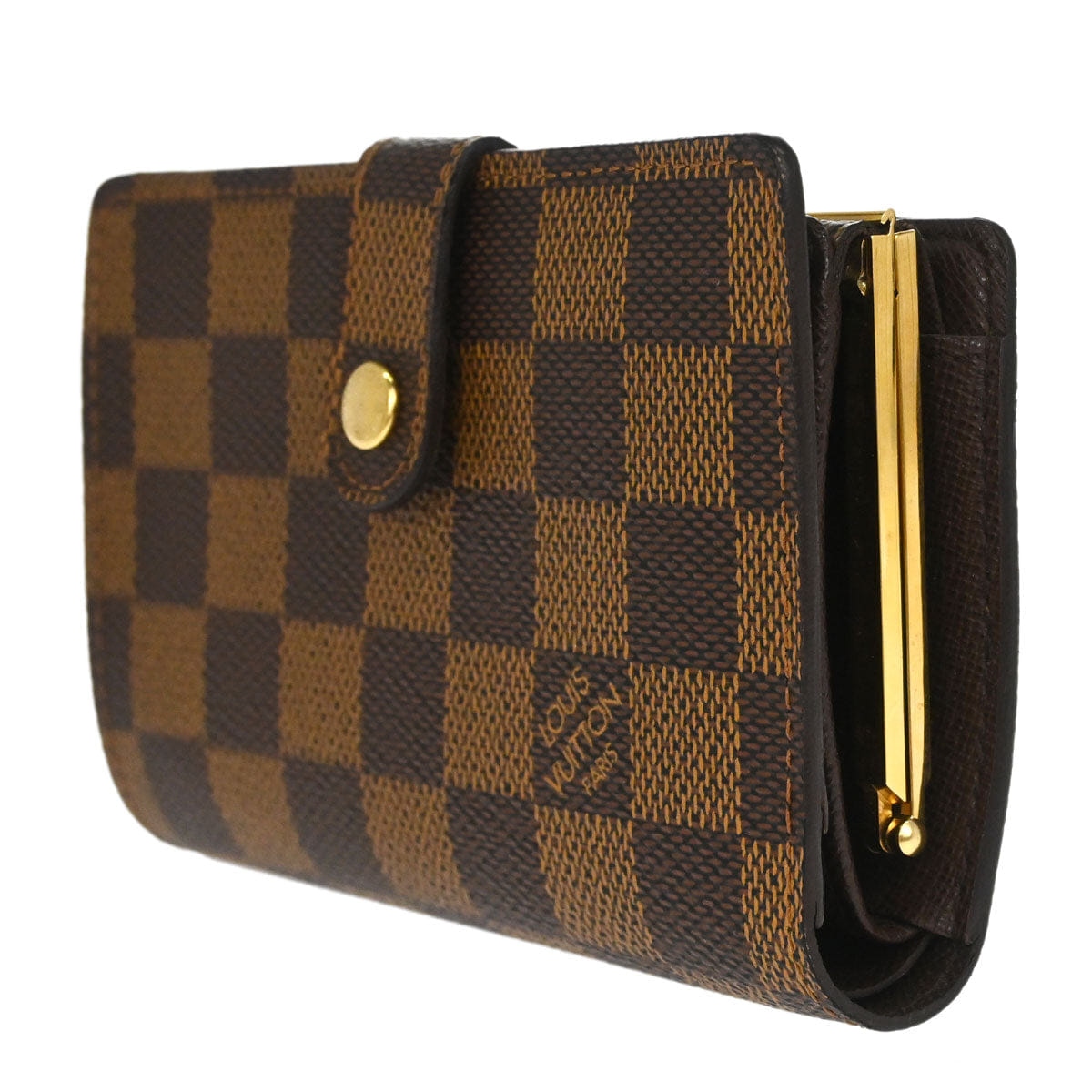 Louis Vuitton 2005 Damier Porte Monnaie Viennois Wallet Purse N61663