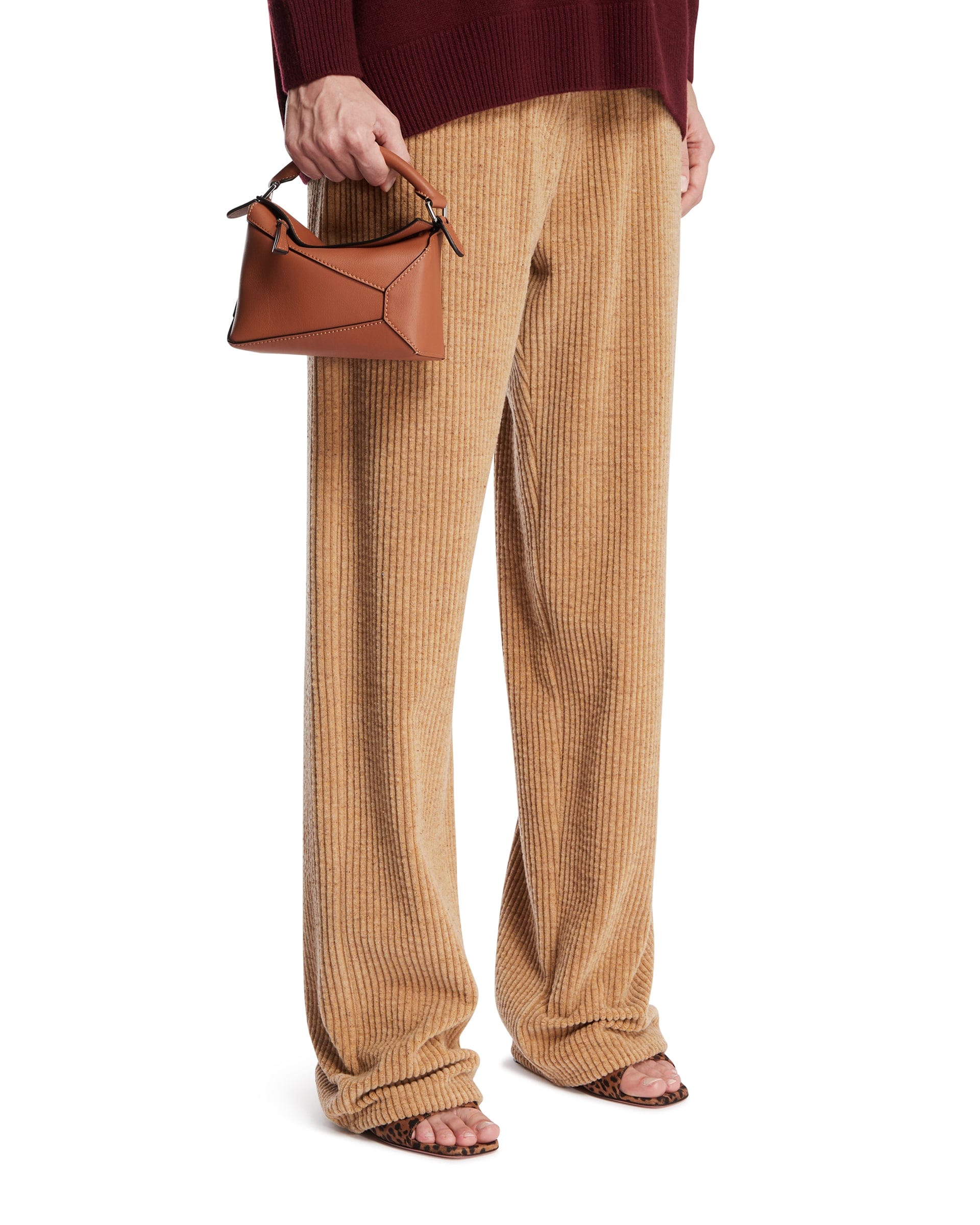 Loewe Borsa Mini Puzzle Marrone
