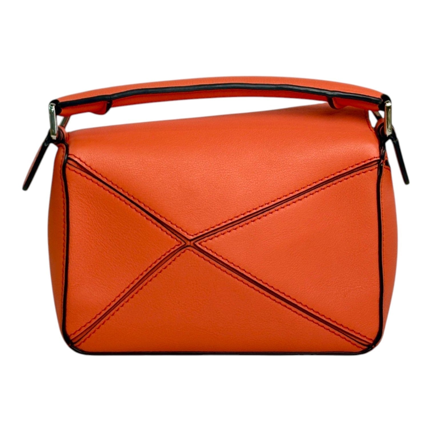 Loewe Orange Mini Puzzle Bag