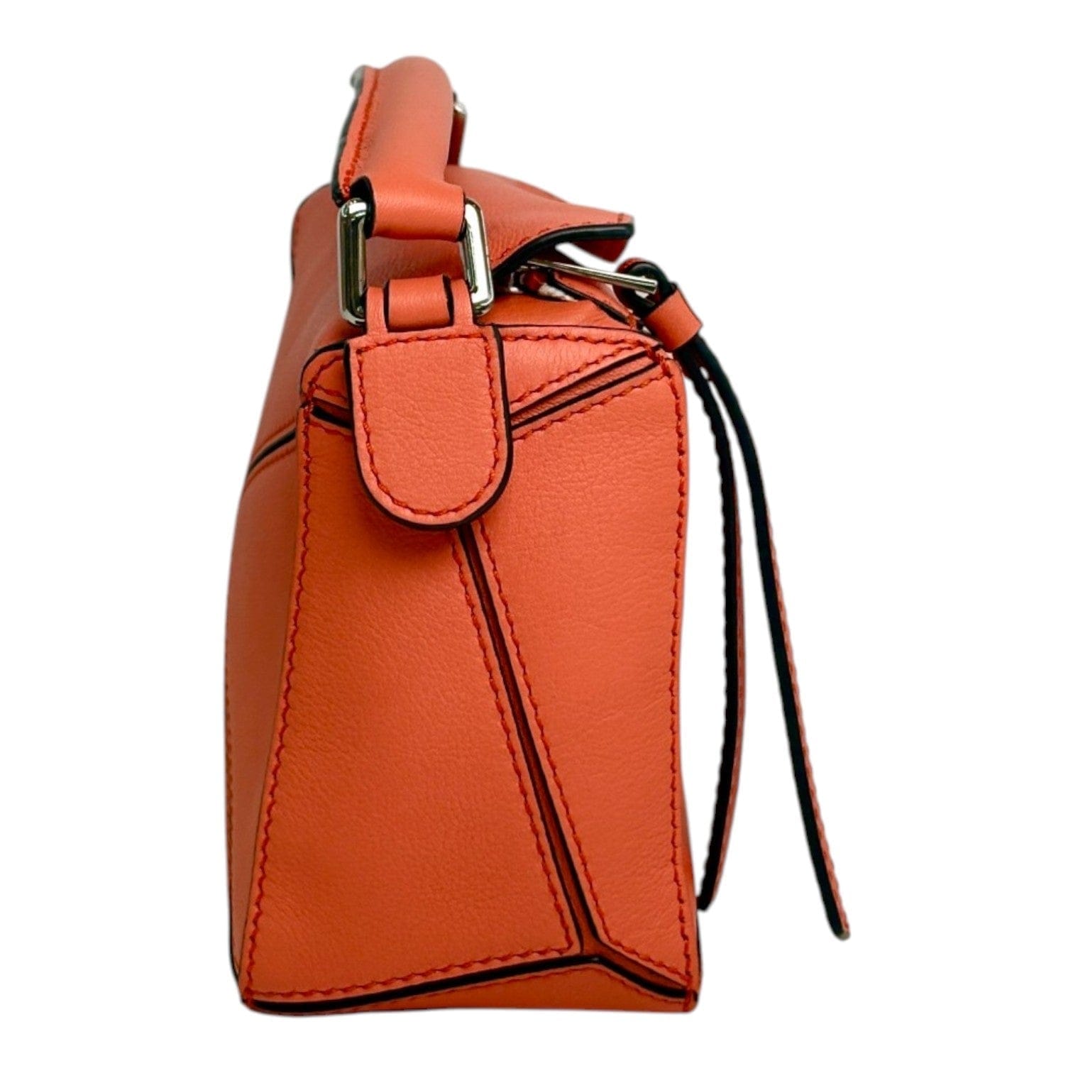 Loewe Orange Mini Puzzle Bag