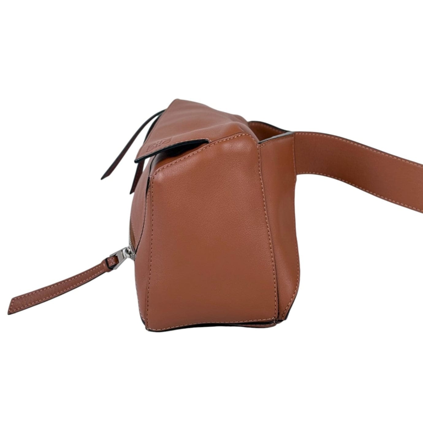 Loewe Puzzle Brown Small Sling Bag