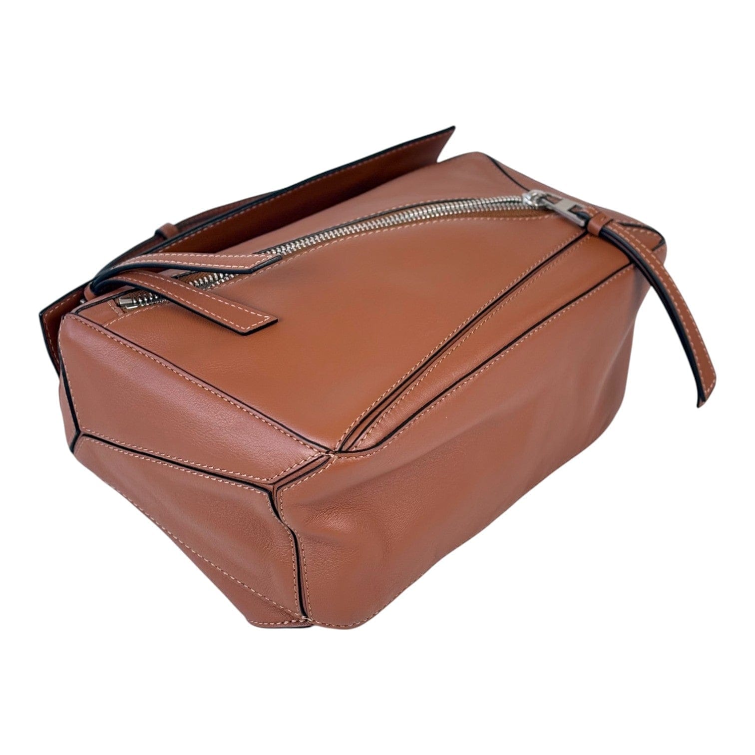 Loewe Puzzle Brown Small Sling Bag