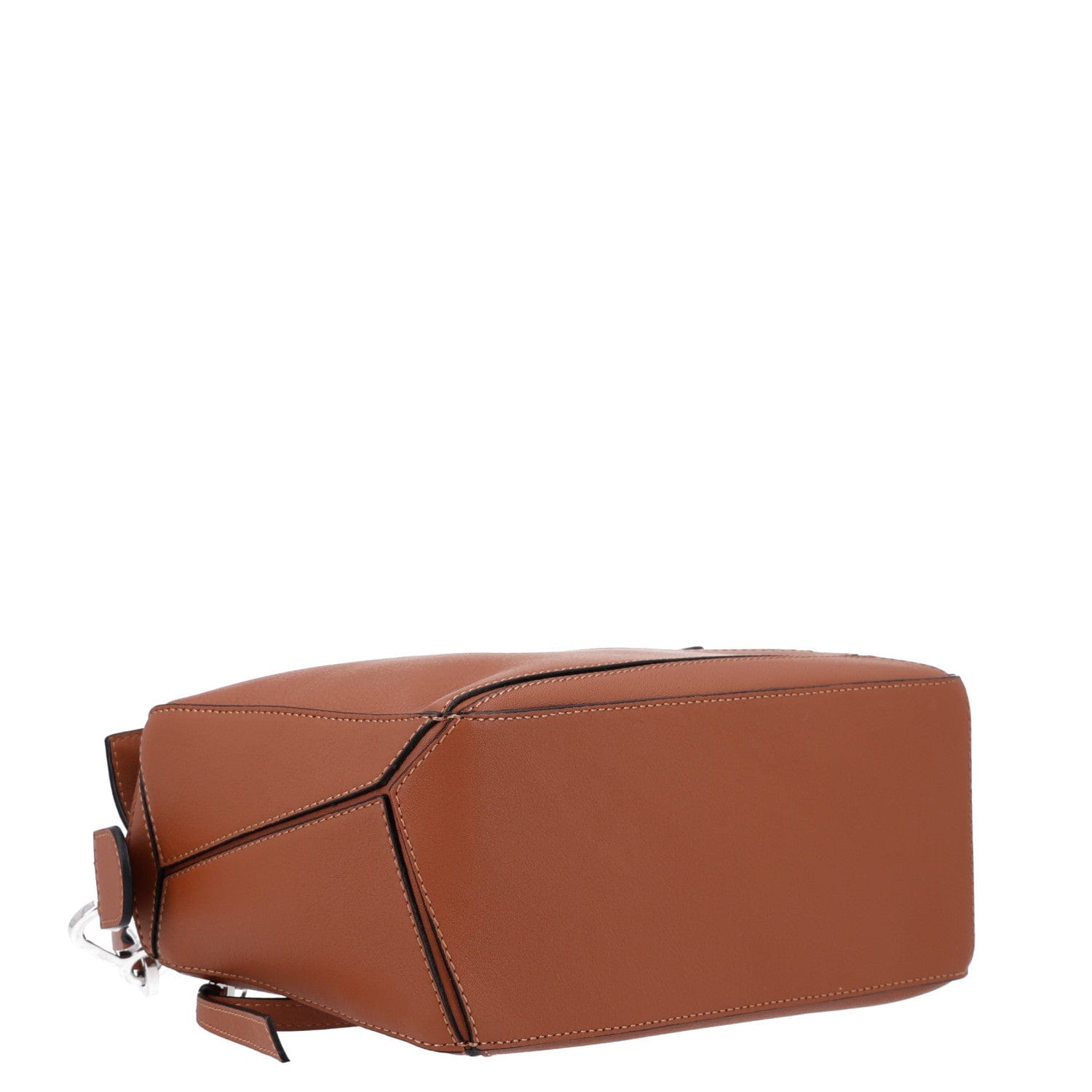 Loewe Calfskin Small Puzzle Bag Tan