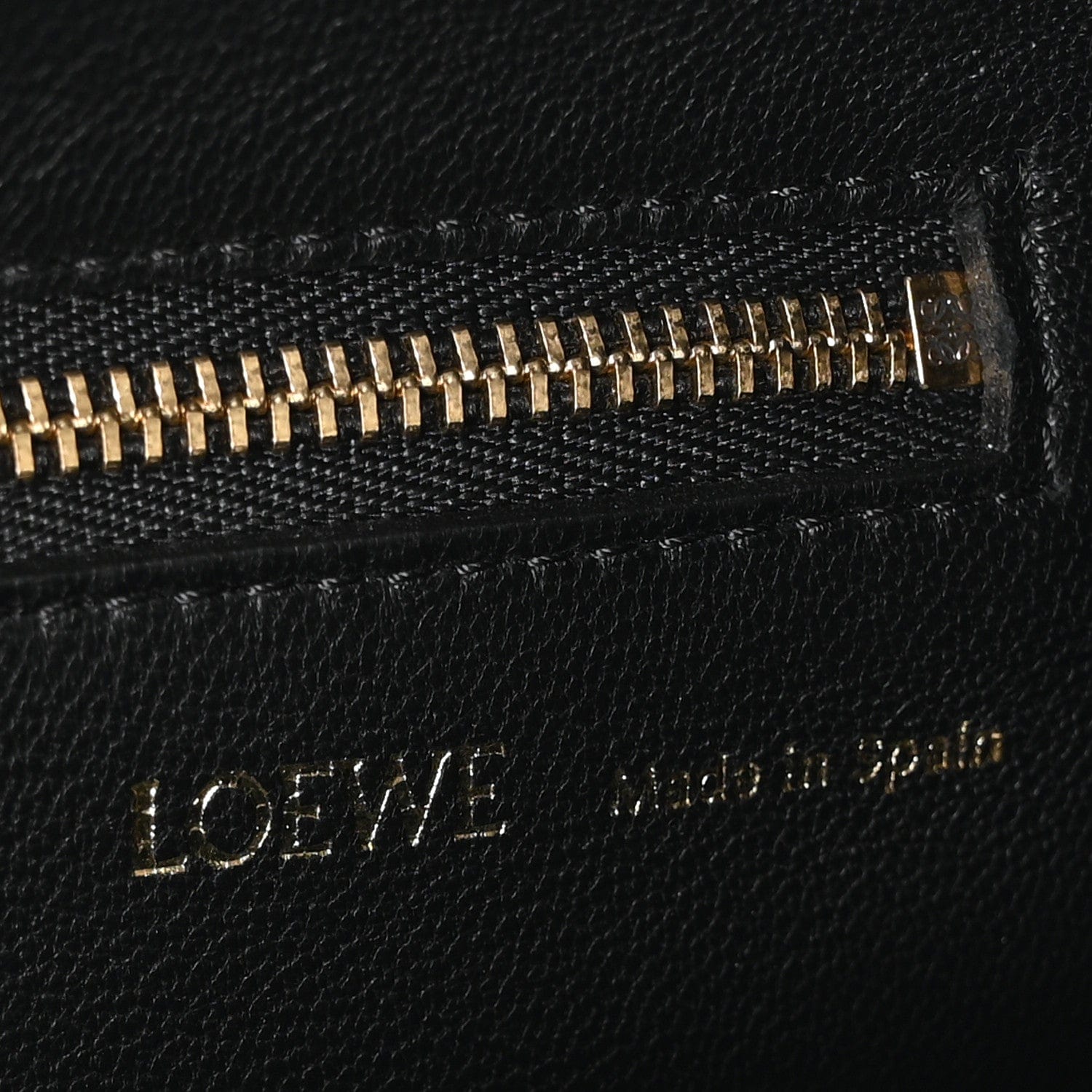 Loewe Buttery Nappa Lambskin Mini Squeeze Bag Black