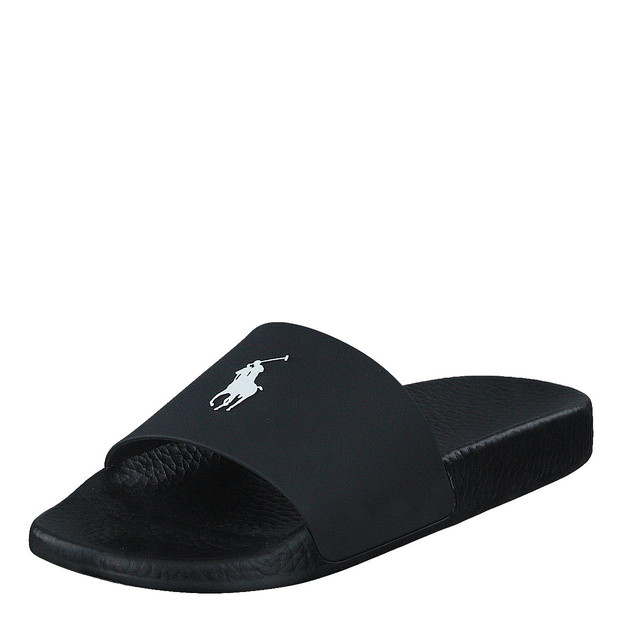 Polo Ralph Lauren Signature Pony Slide Black / White PP