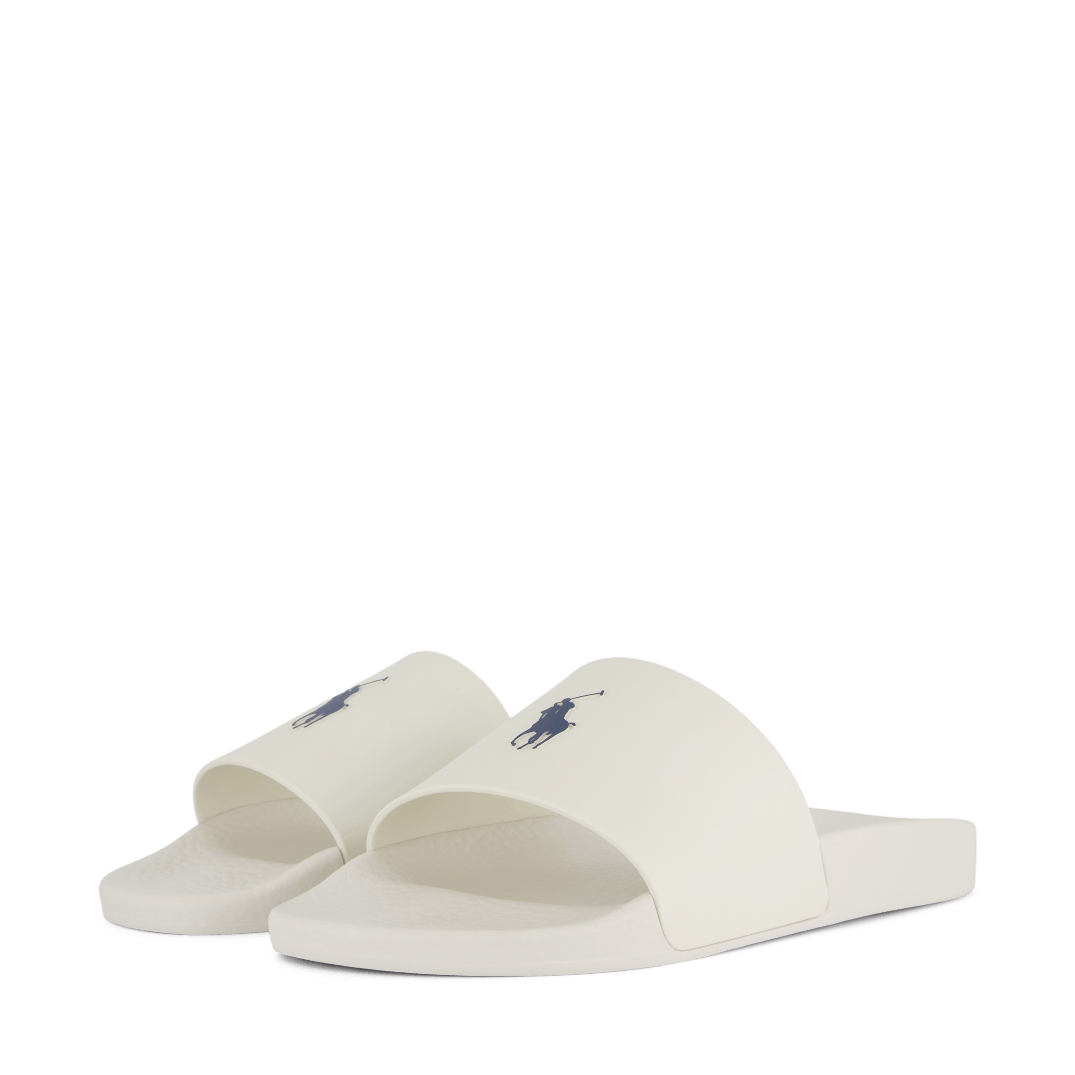 Polo Ralph Lauren Signature Pony Slide Deckwash White / Navy PP