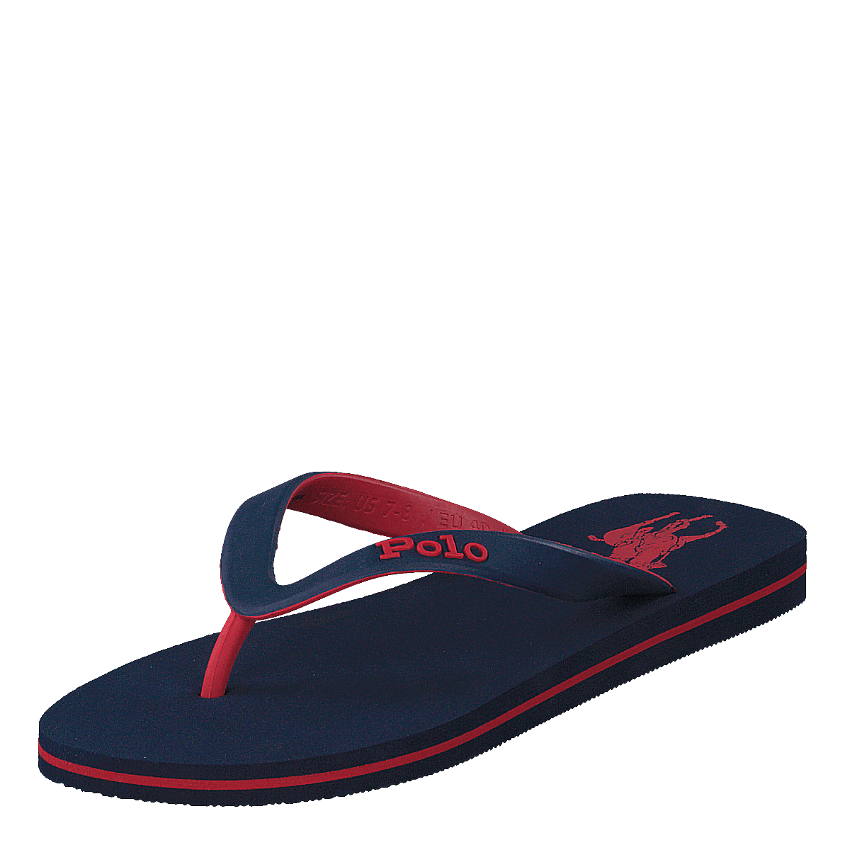 Polo Ralph Lauren Bolt Pony Flip - Flop Newport Navy / RL2000 Red PP