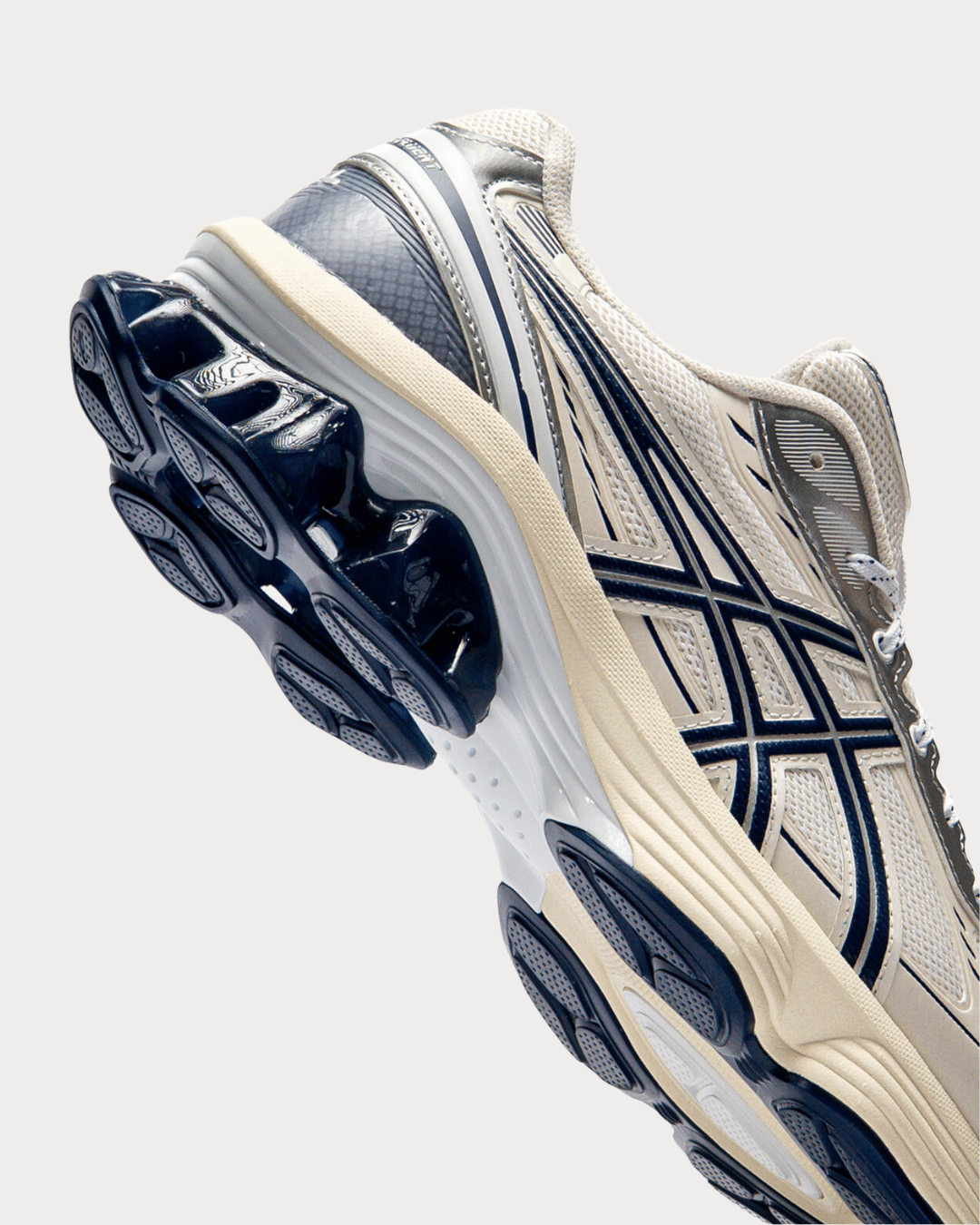 ASICS GEL - KINETIC FLUENT - White/Independence Blue