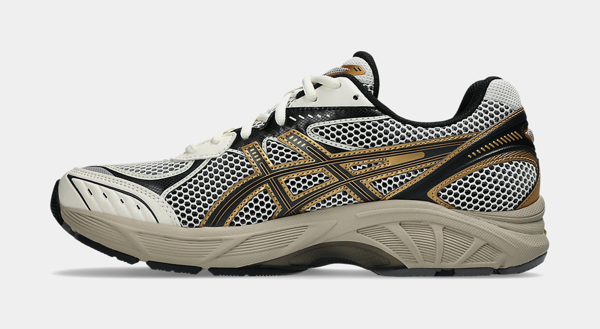 ASICS Gt 2160 Mens Lifestyle Shoes (Cream/Pure Gold)