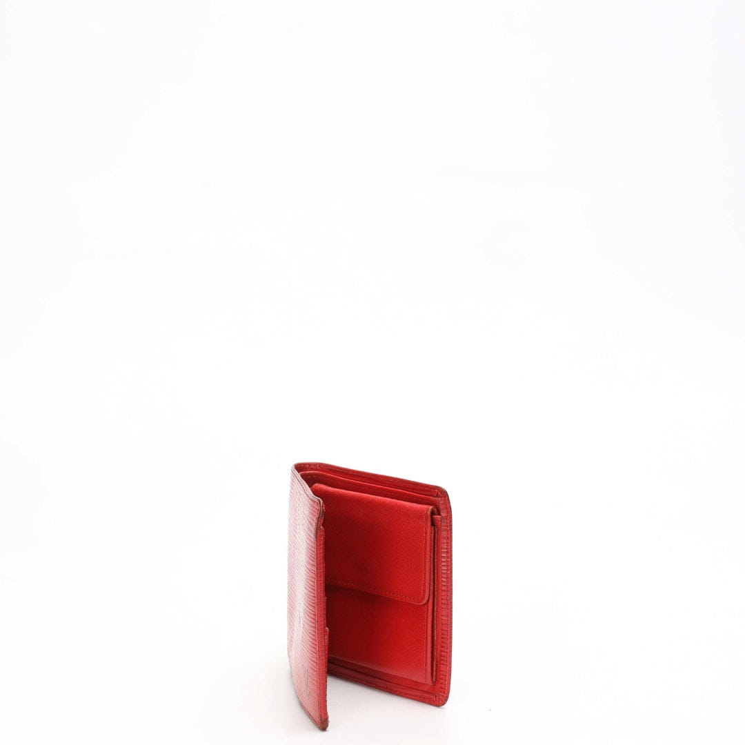 Louis Vuitton Red Epi Marco Wallet