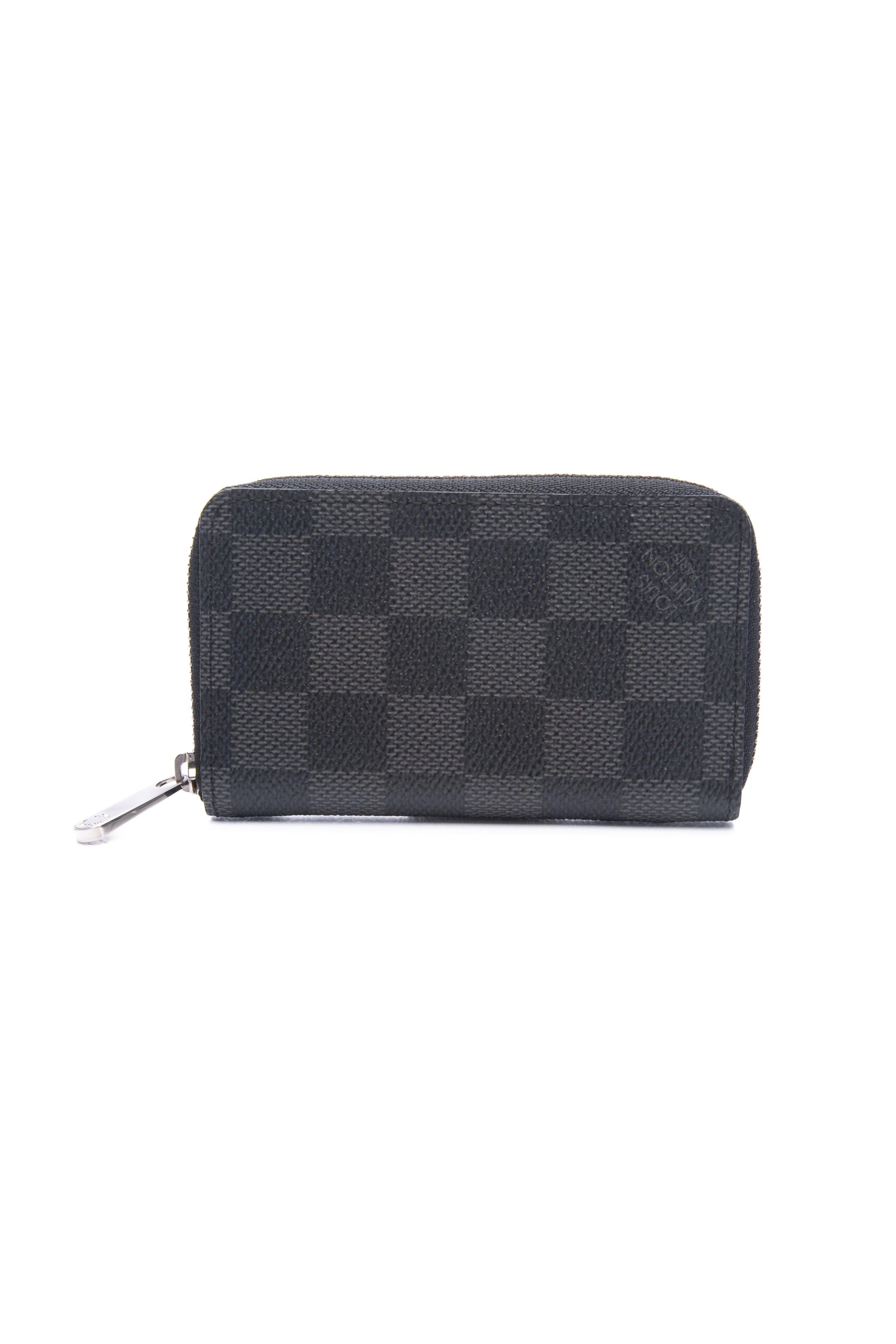 LOUIS VUITTON Damier Graphite Zippy Coin Purse