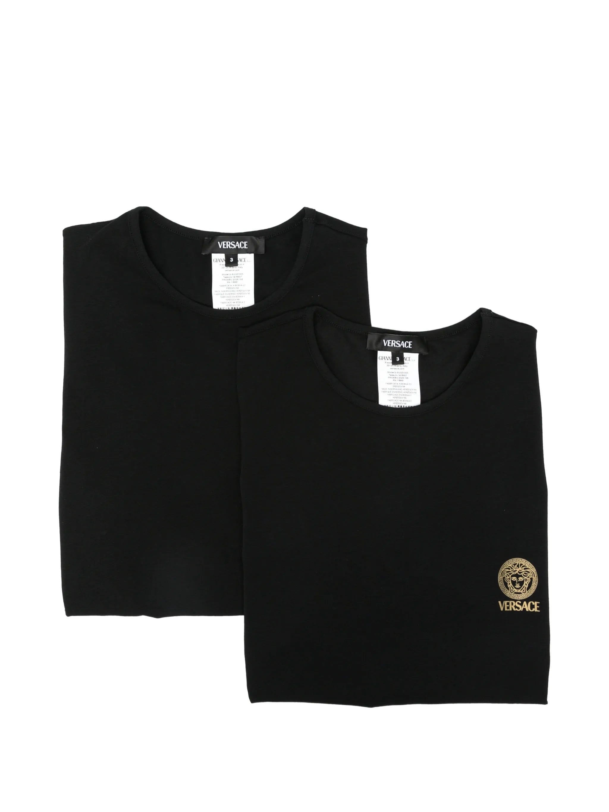Versace logo - print T - shirt (set of two)