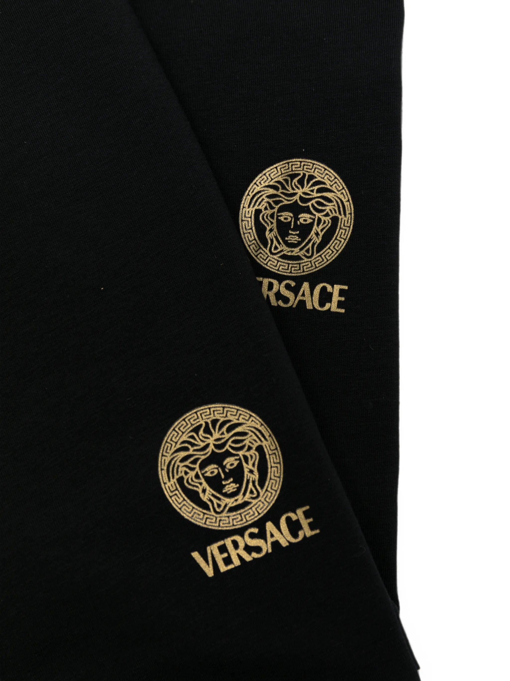 Versace logo - print T - shirt (set of two)