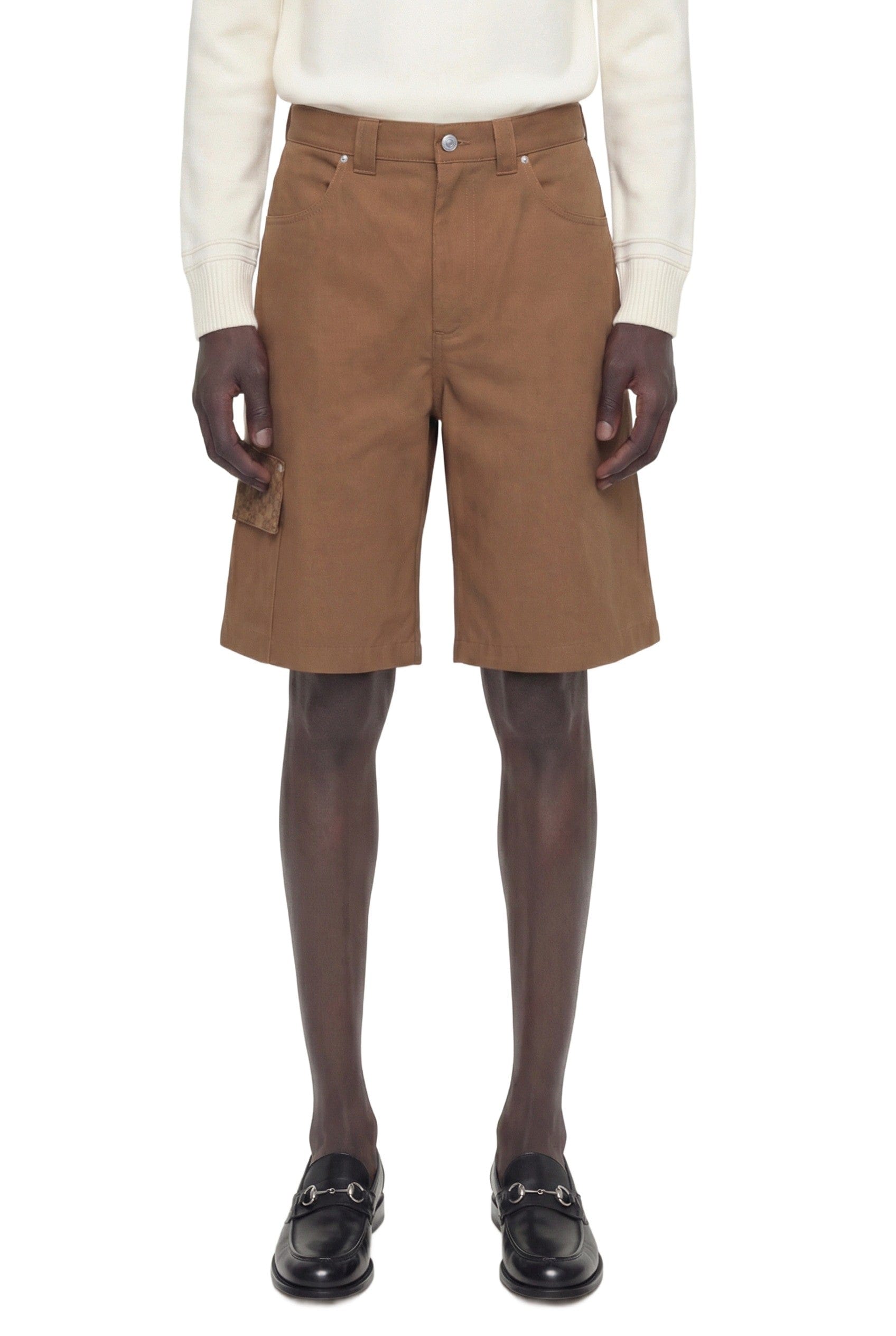 Gucci Cotton Cargo Bermudas