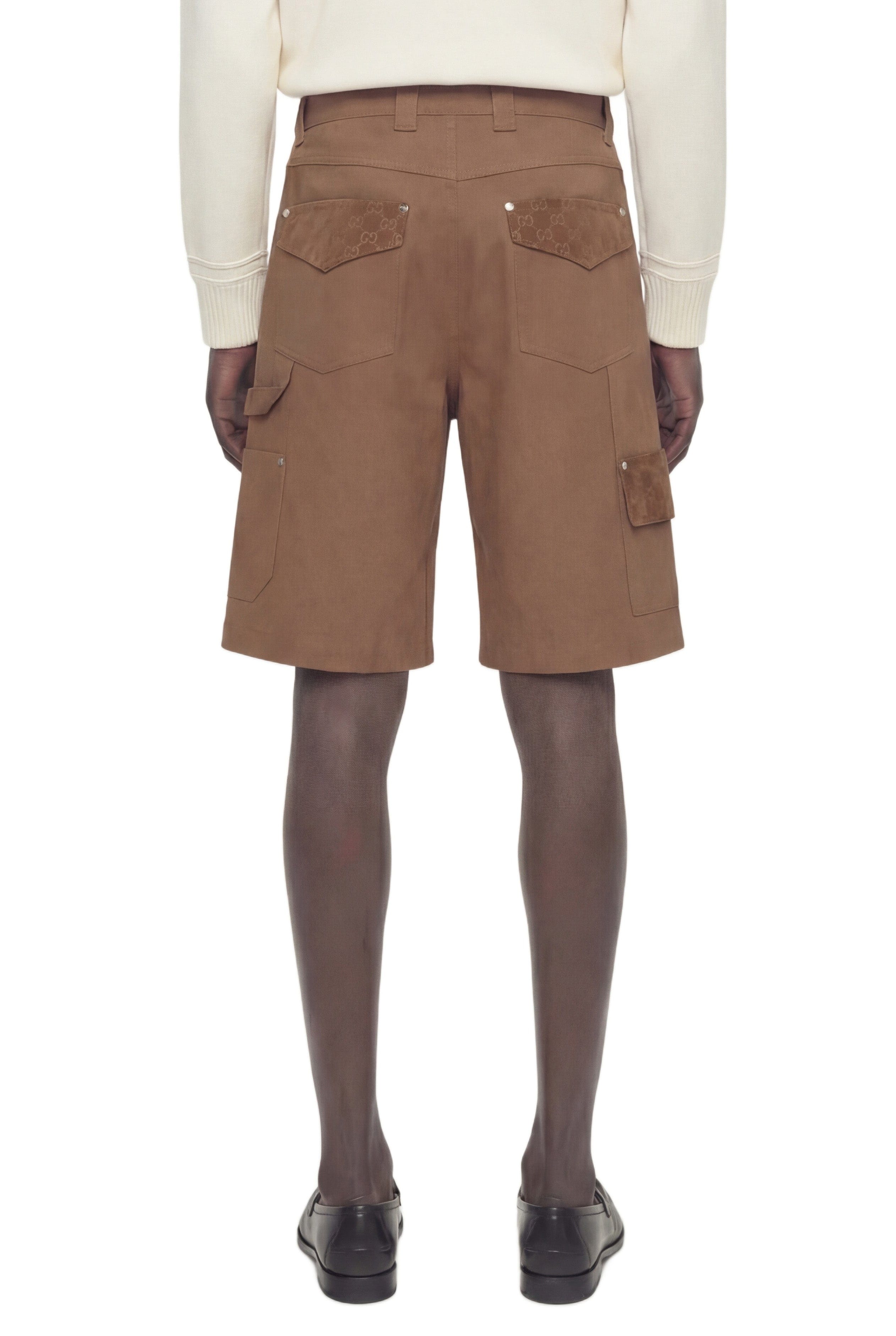 Gucci Cotton Cargo Bermudas