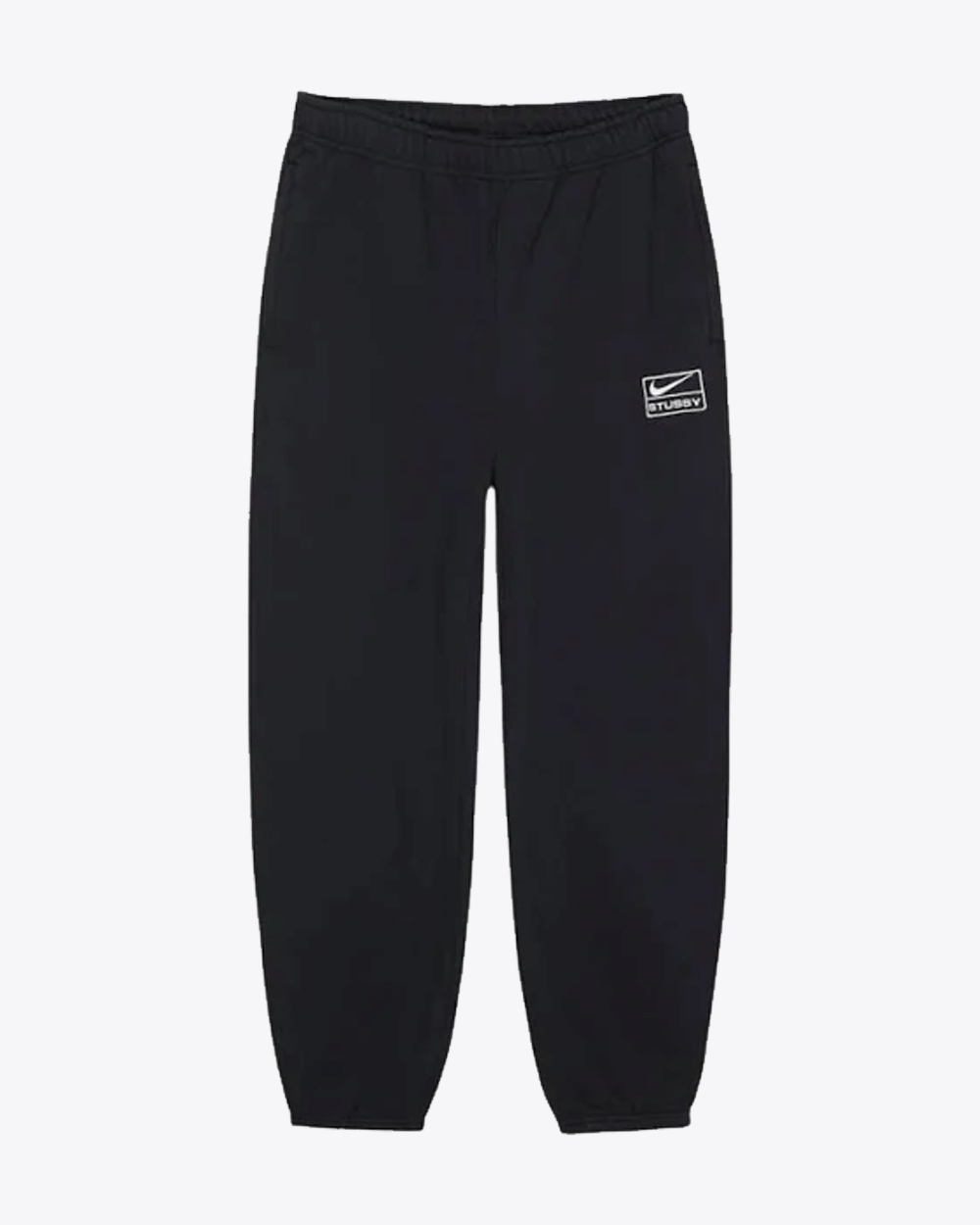NIKE x STUSSY FW25 BLACK SWEATPANTS