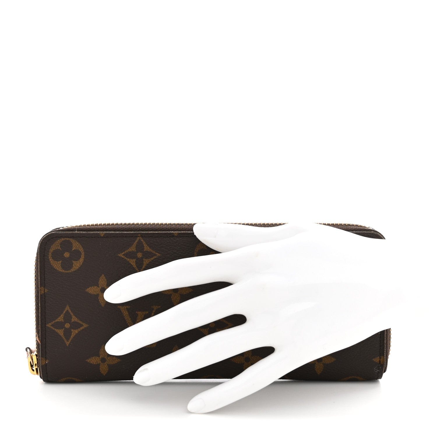 Louis Vuitton Monogram Clemence Wallet Rose Ballerine