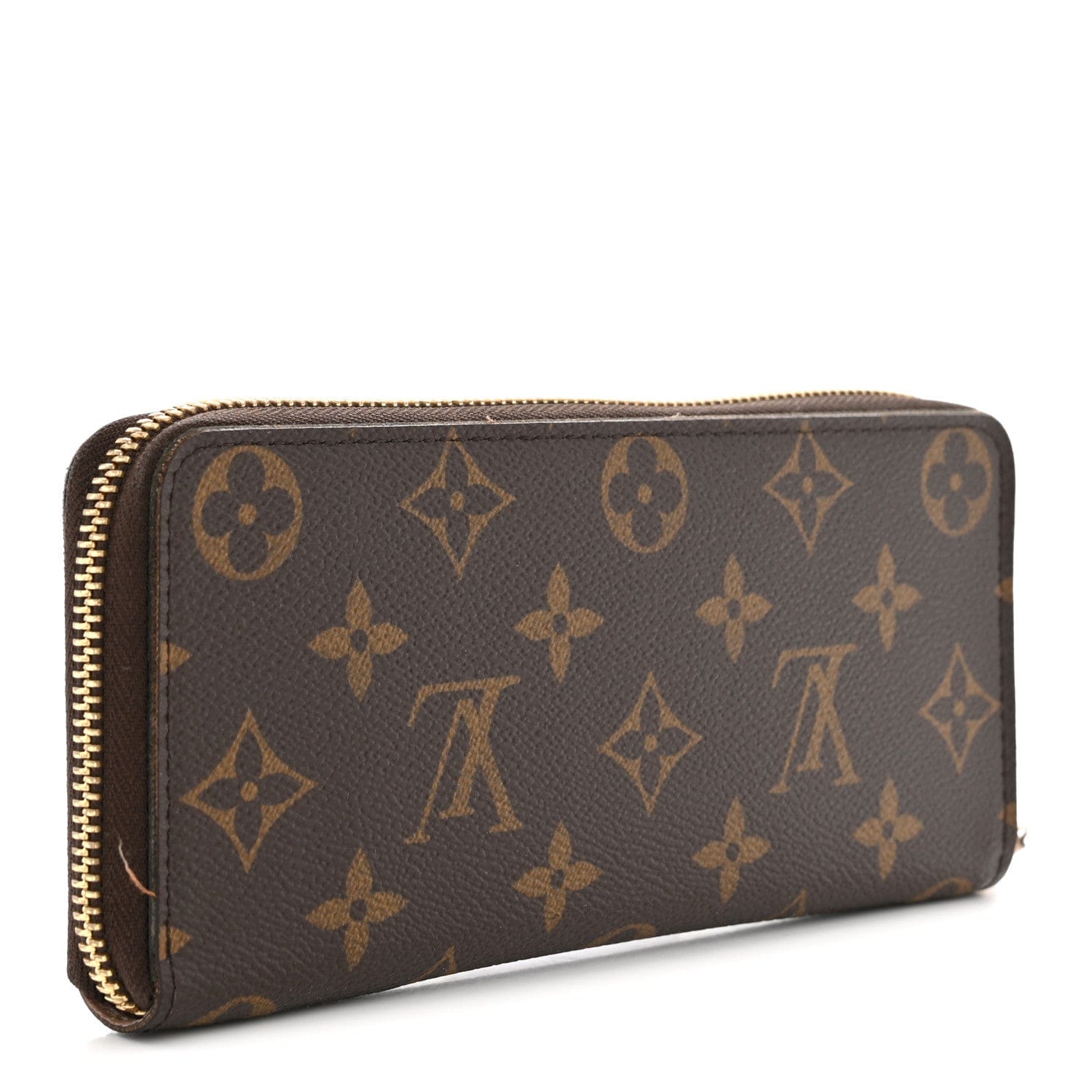 Louis Vuitton Monogram Clemence Wallet Rose Ballerine