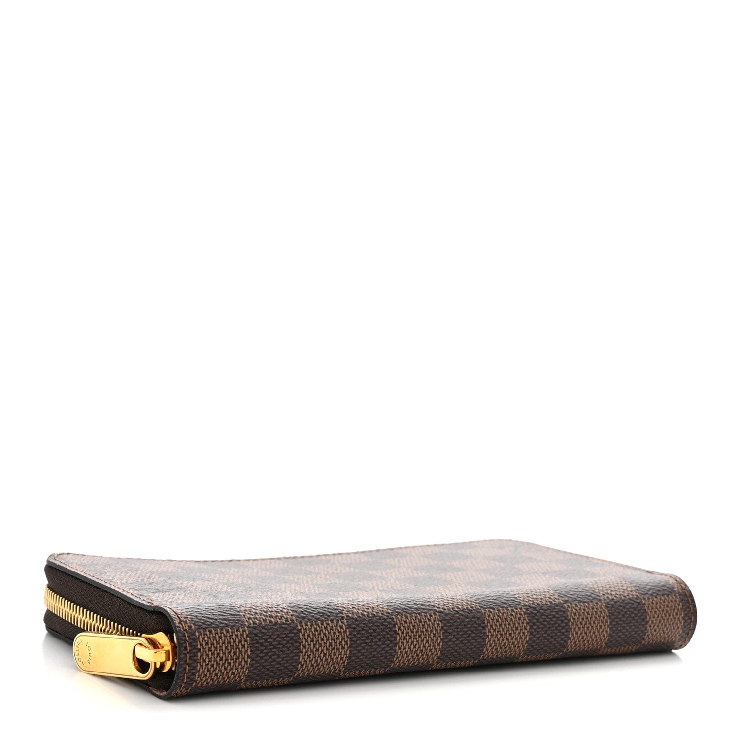 Louis Vuitton Damier Ebene Zippy Wallet Rose Ballerine