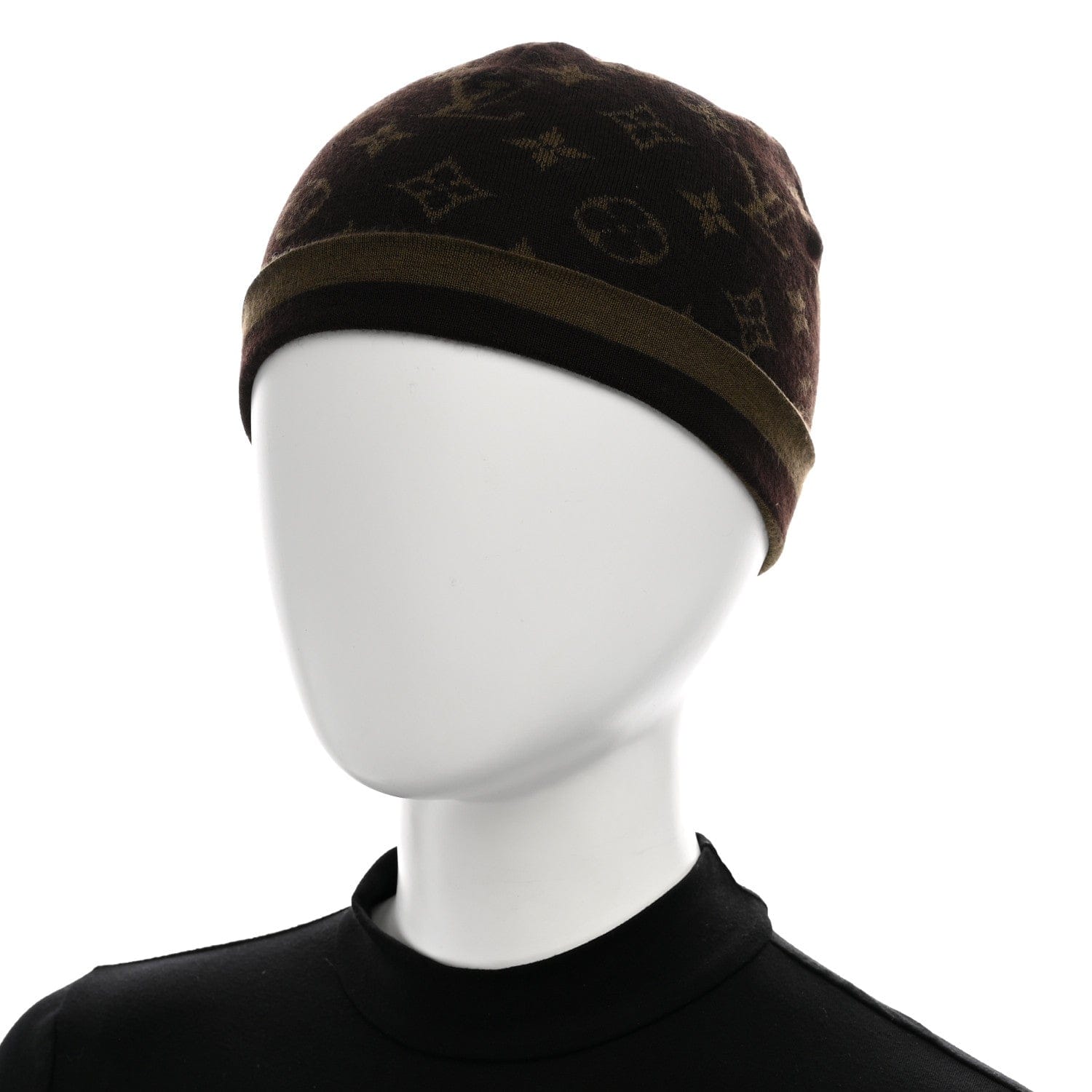 Louis Vuitton Monogram Cashmere Silk Beanie