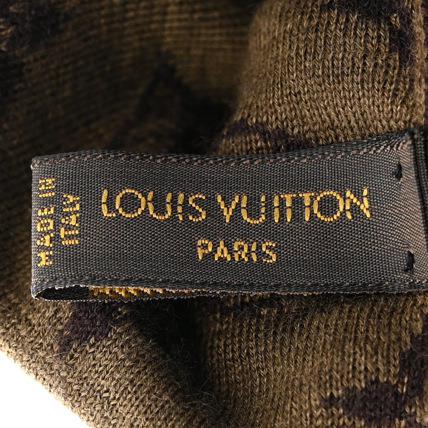 Louis Vuitton Monogram Cashmere Silk Beanie