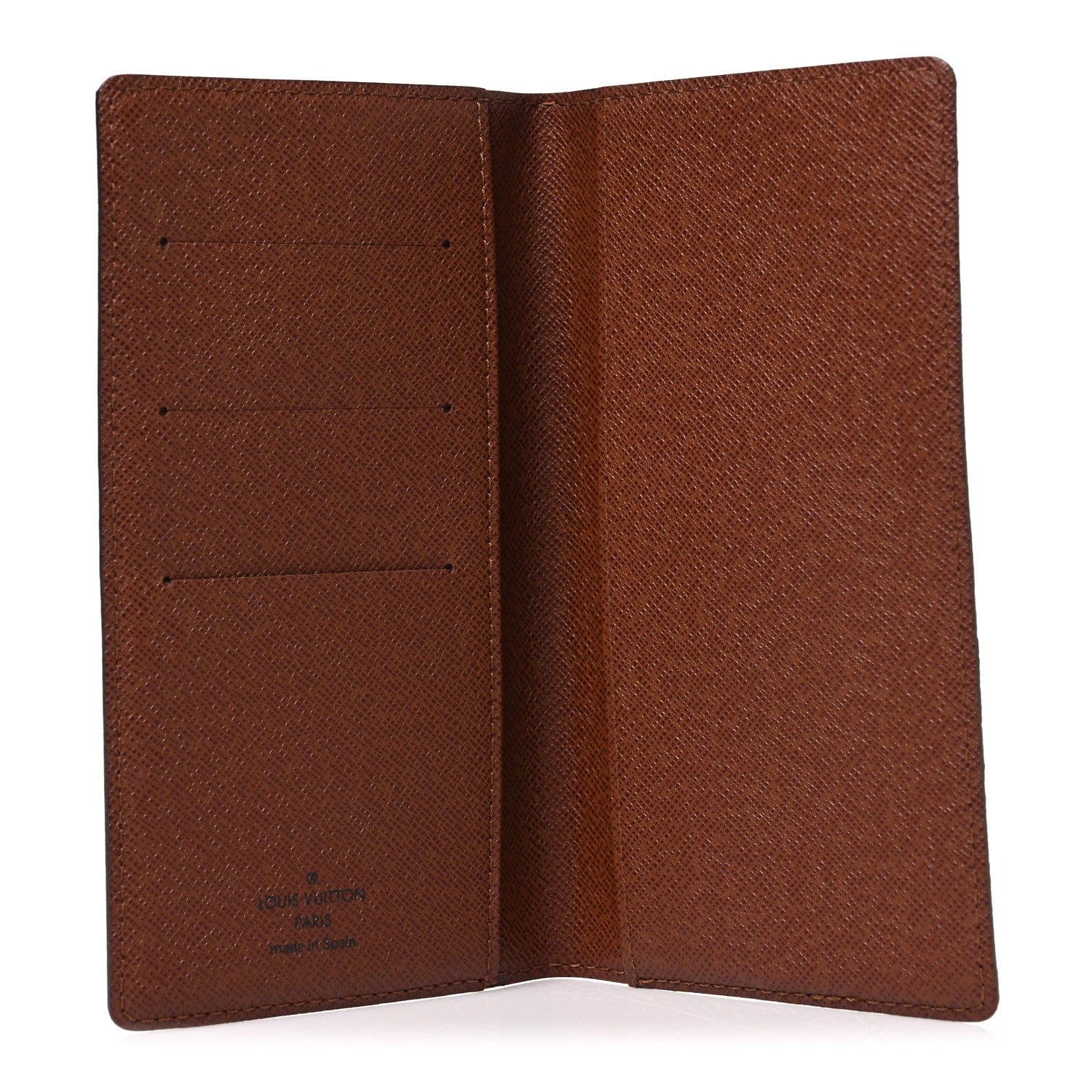 Louis Vuitton Monogram Checkbook Holder Case Wallet