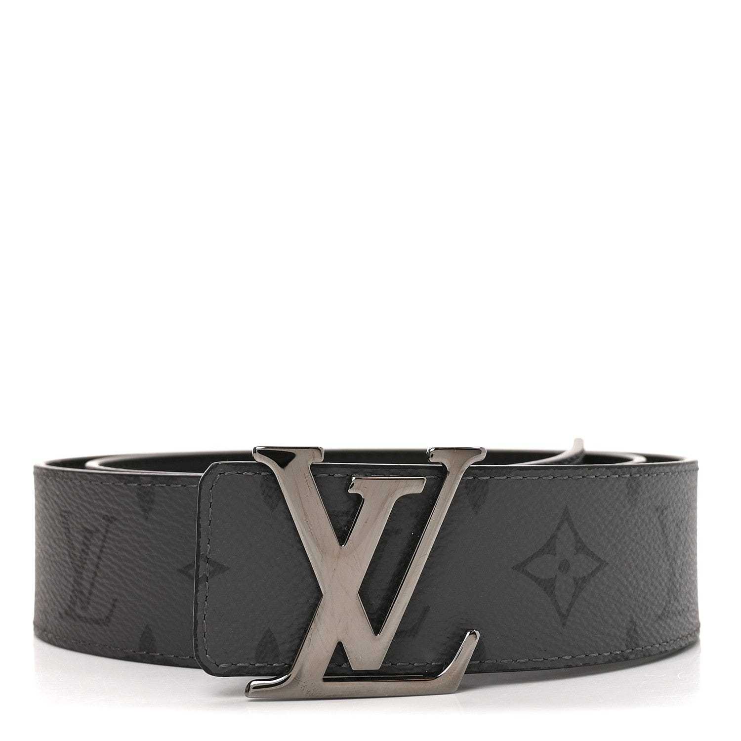 Louis Vuitton Reverse Monogram Eclipse 40 mm LV Initiales Reversible Belt 85 34