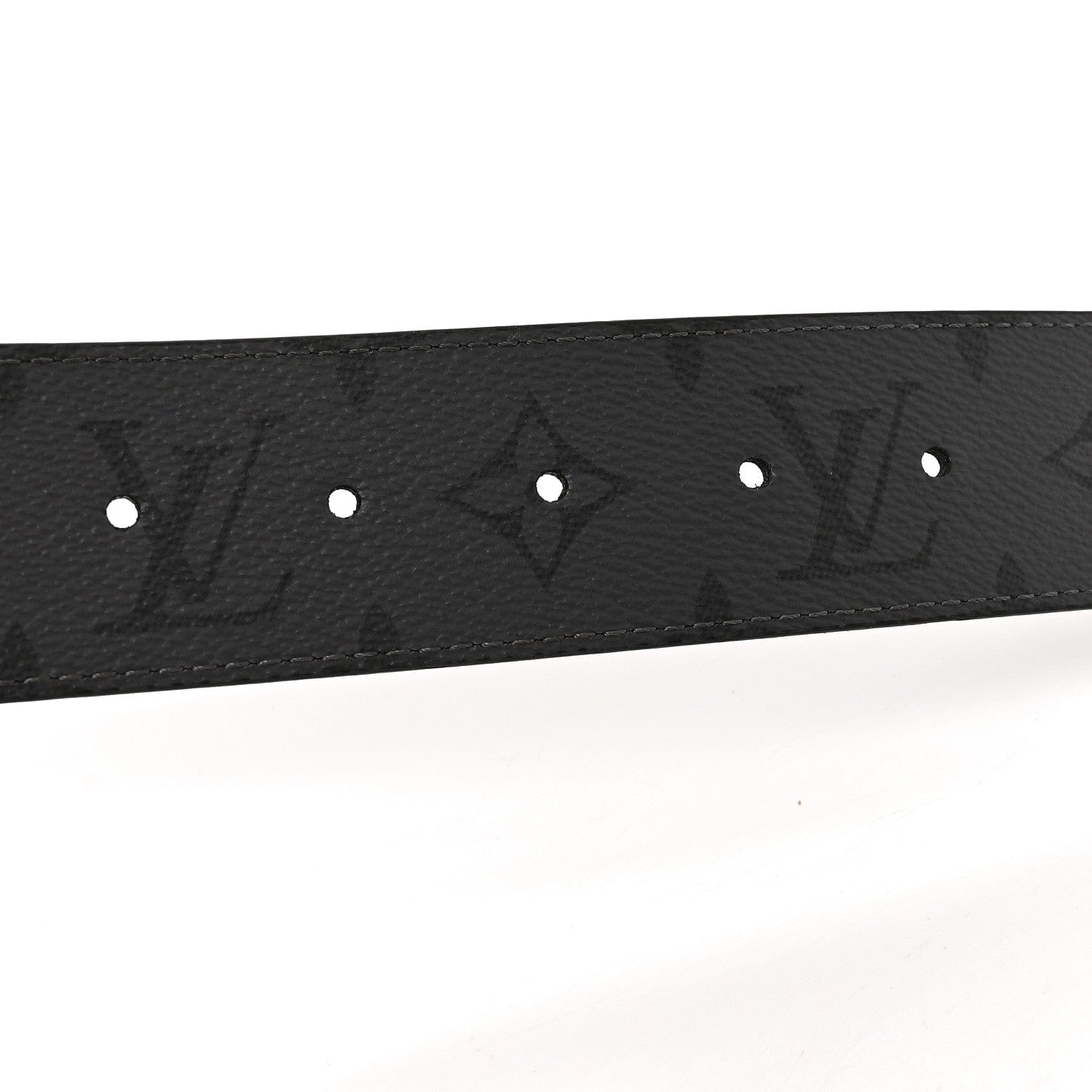 Louis Vuitton Reverse Monogram Eclipse 40 mm LV Initiales Reversible Belt 85 34