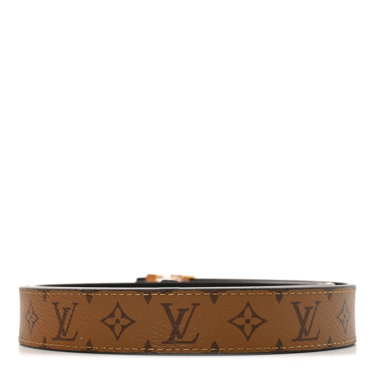 Louis Vuitton Reverse Monogram 35 mm LV Initiales Reversible Belt 90 36 Black