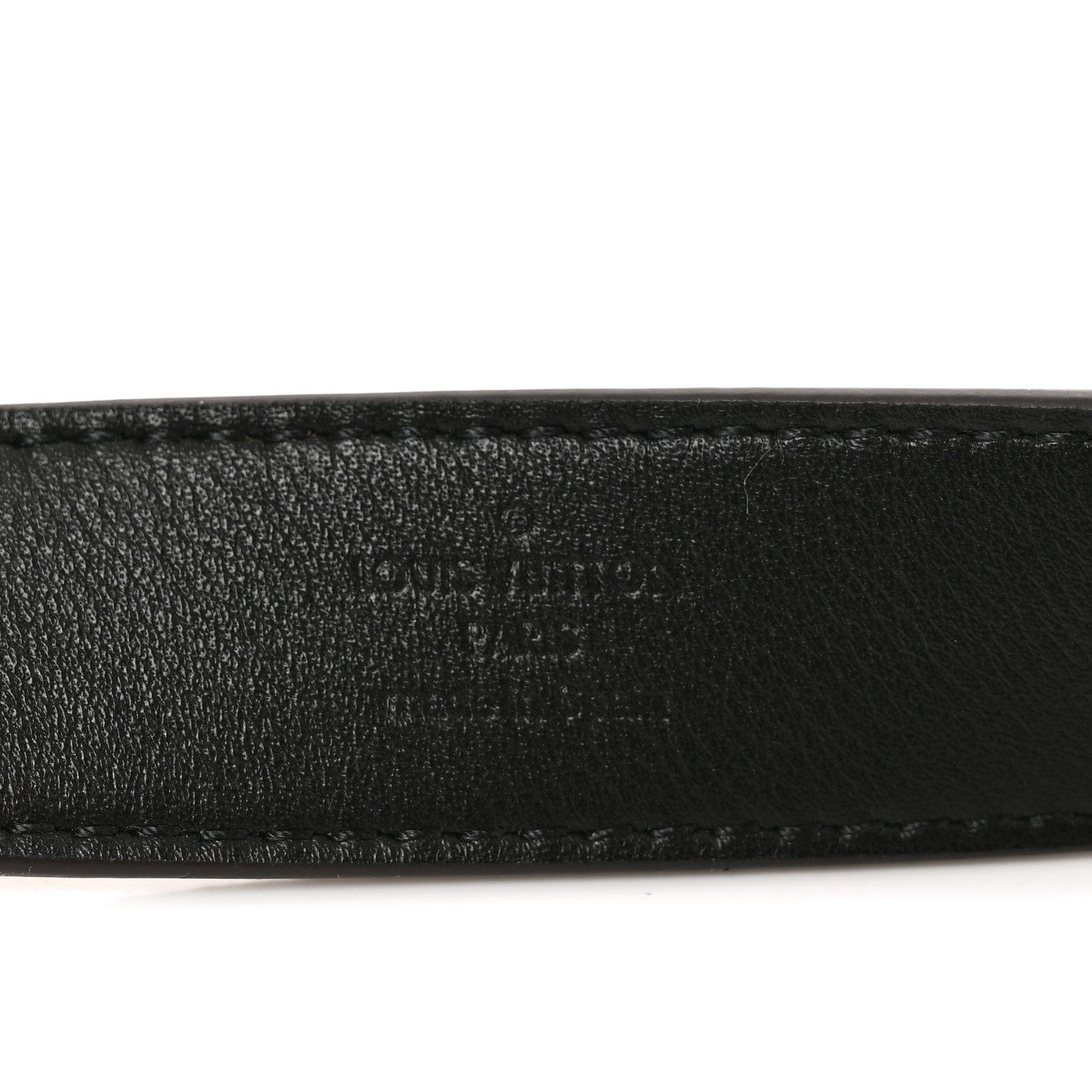 Louis Vuitton Reverse Monogram 35 mm LV Initiales Reversible Belt 90 36 Black