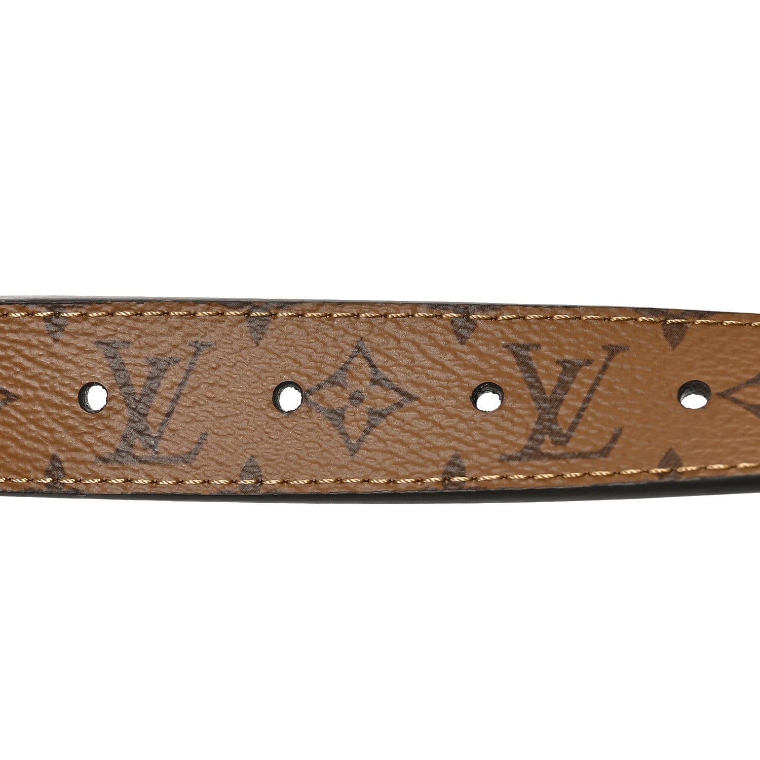 Louis Vuitton Reverse Monogram 35 mm LV Initiales Reversible Belt 90 36 Black