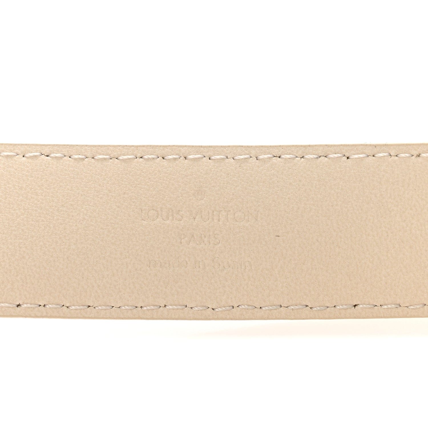 Louis Vuitton Damier Azur LV Initiales Belt 80 32