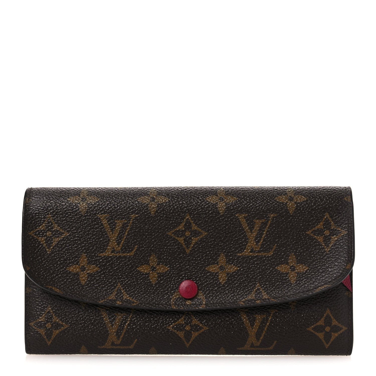 Louis Vuitton Monogram Emilie Wallet Fuchsia