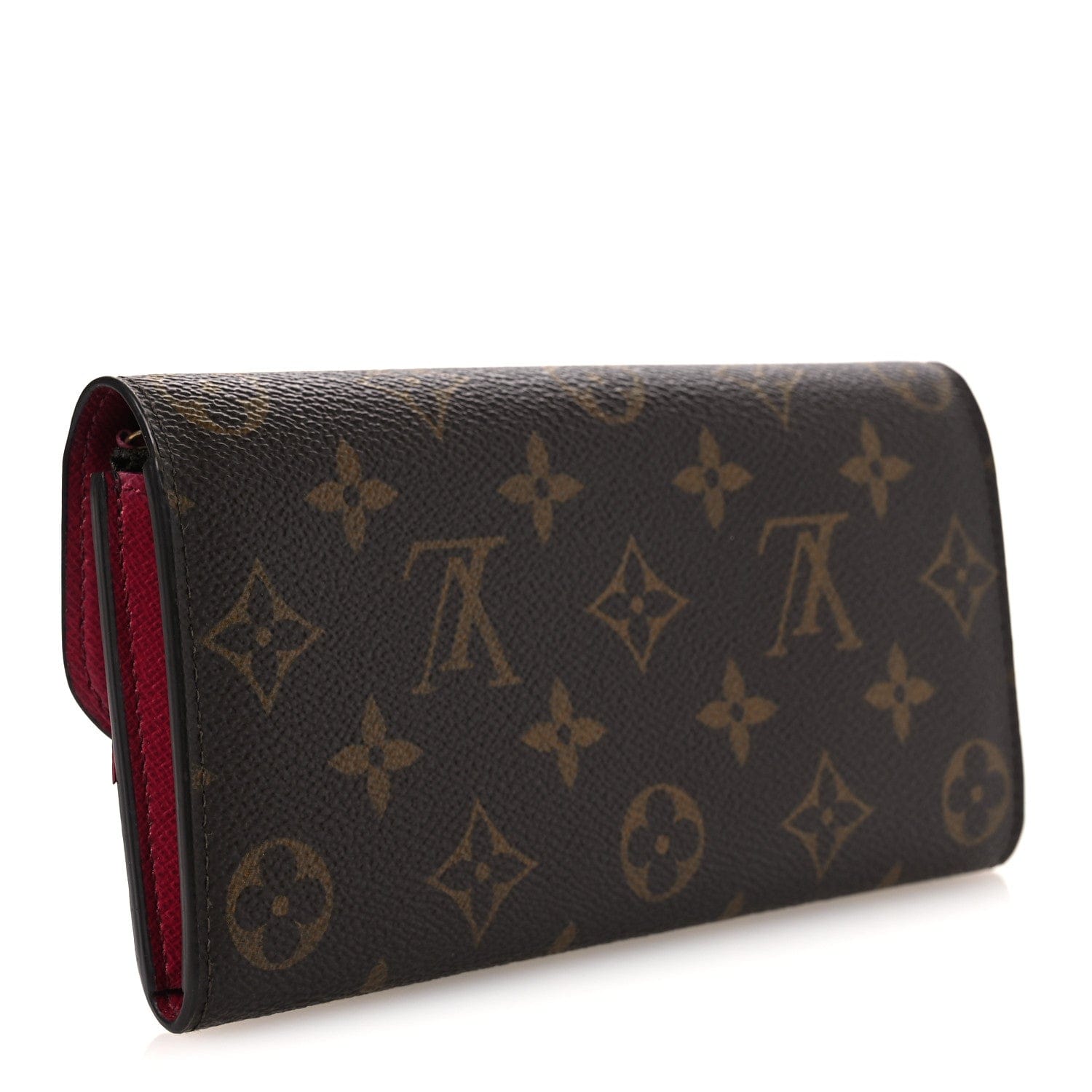 Louis Vuitton Monogram Emilie Wallet Fuchsia
