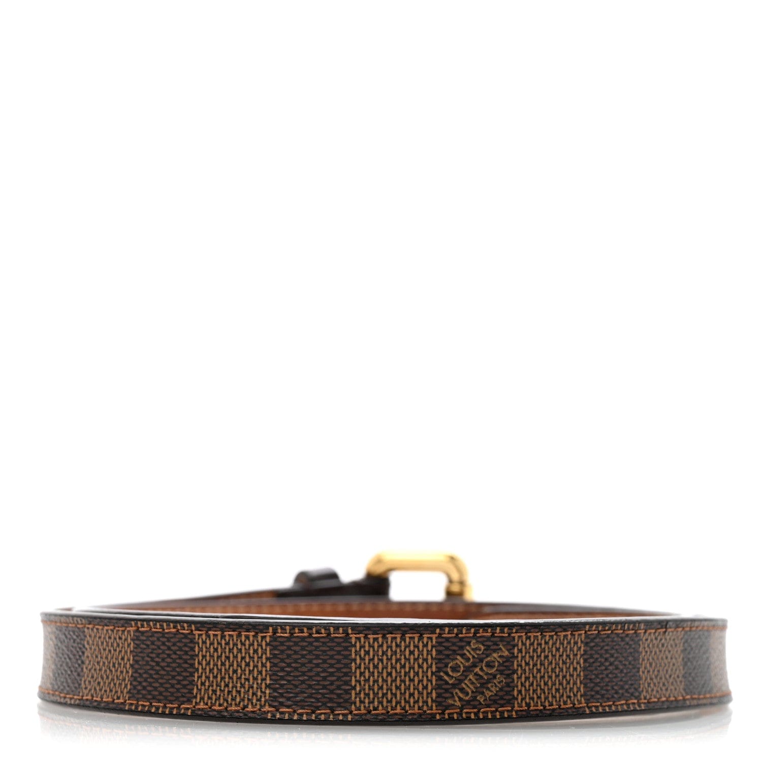 Louis Vuitton Damier Ebene 20 mm Belt 80 32