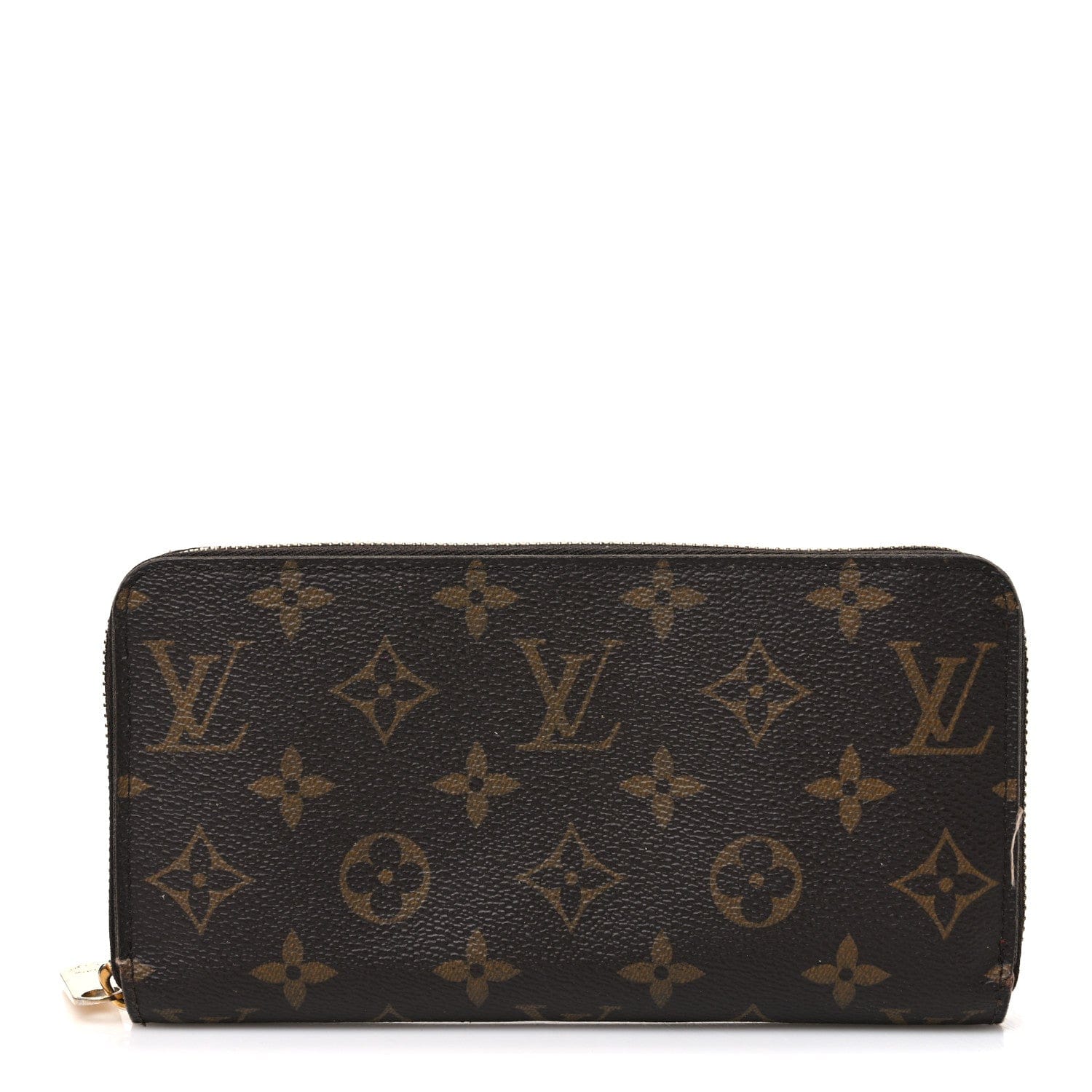 Louis Vuitton Monogram Zippy Wallet Coquelicot