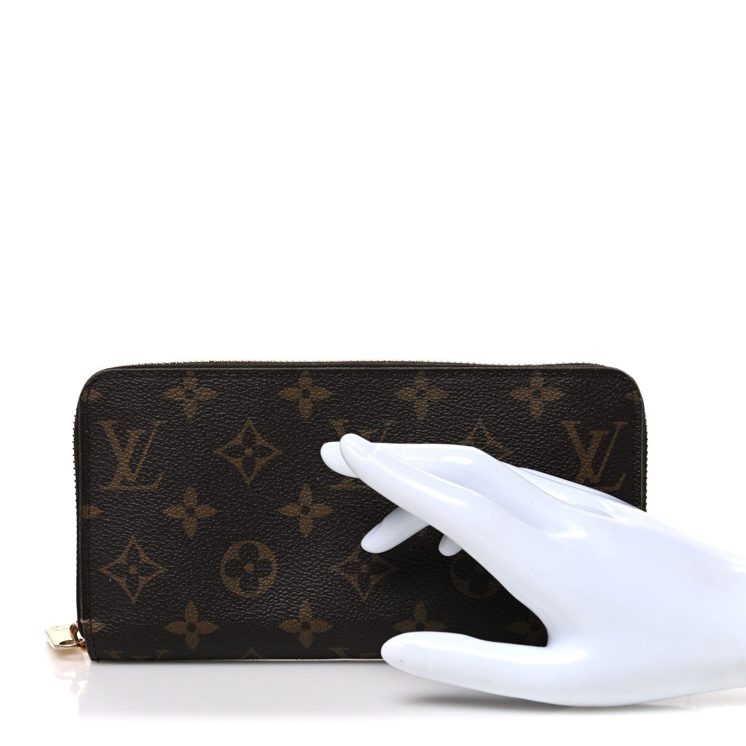 Louis Vuitton Monogram Zippy Wallet Coquelicot