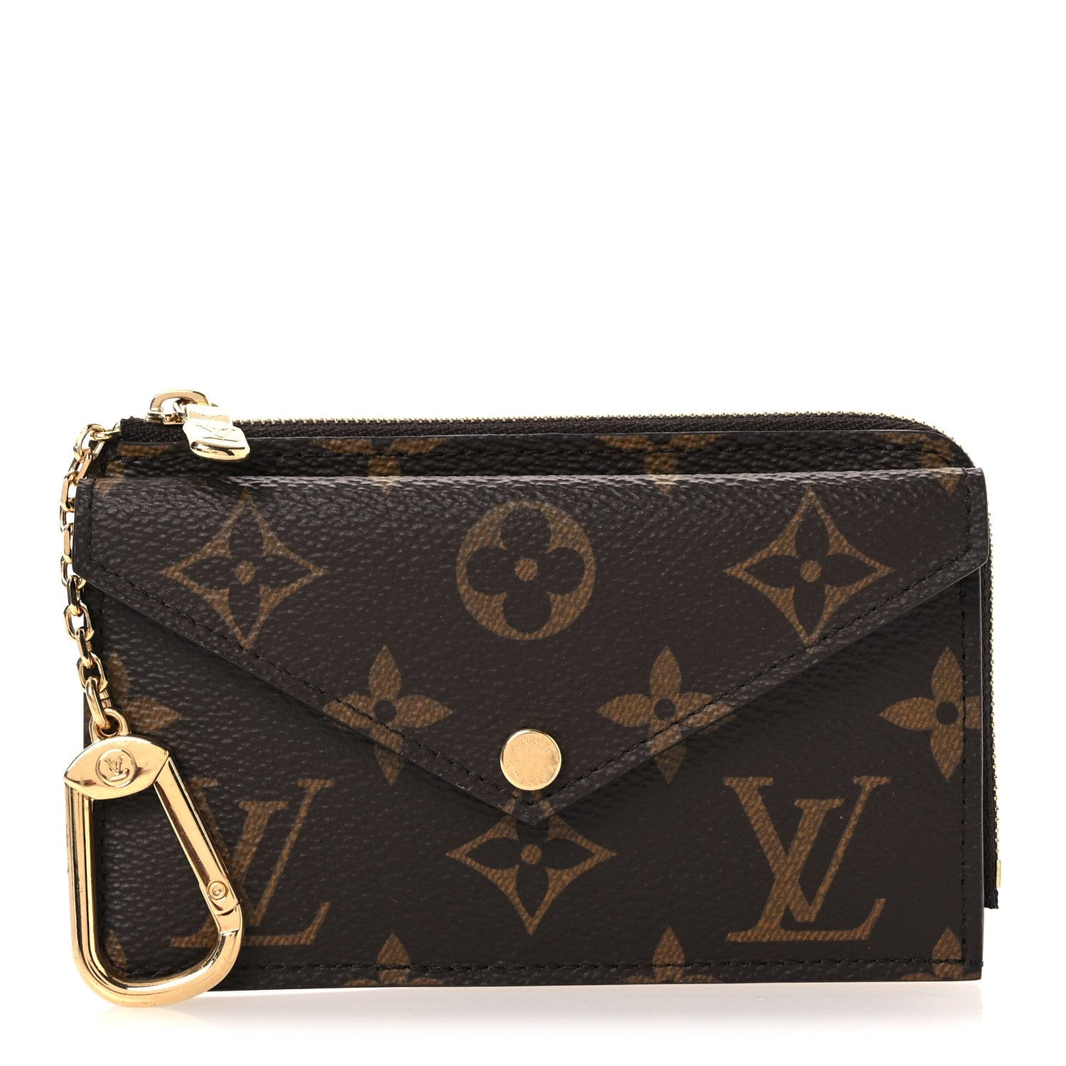Louis Vuitton Monogram Recto Verso Card Holder Black
